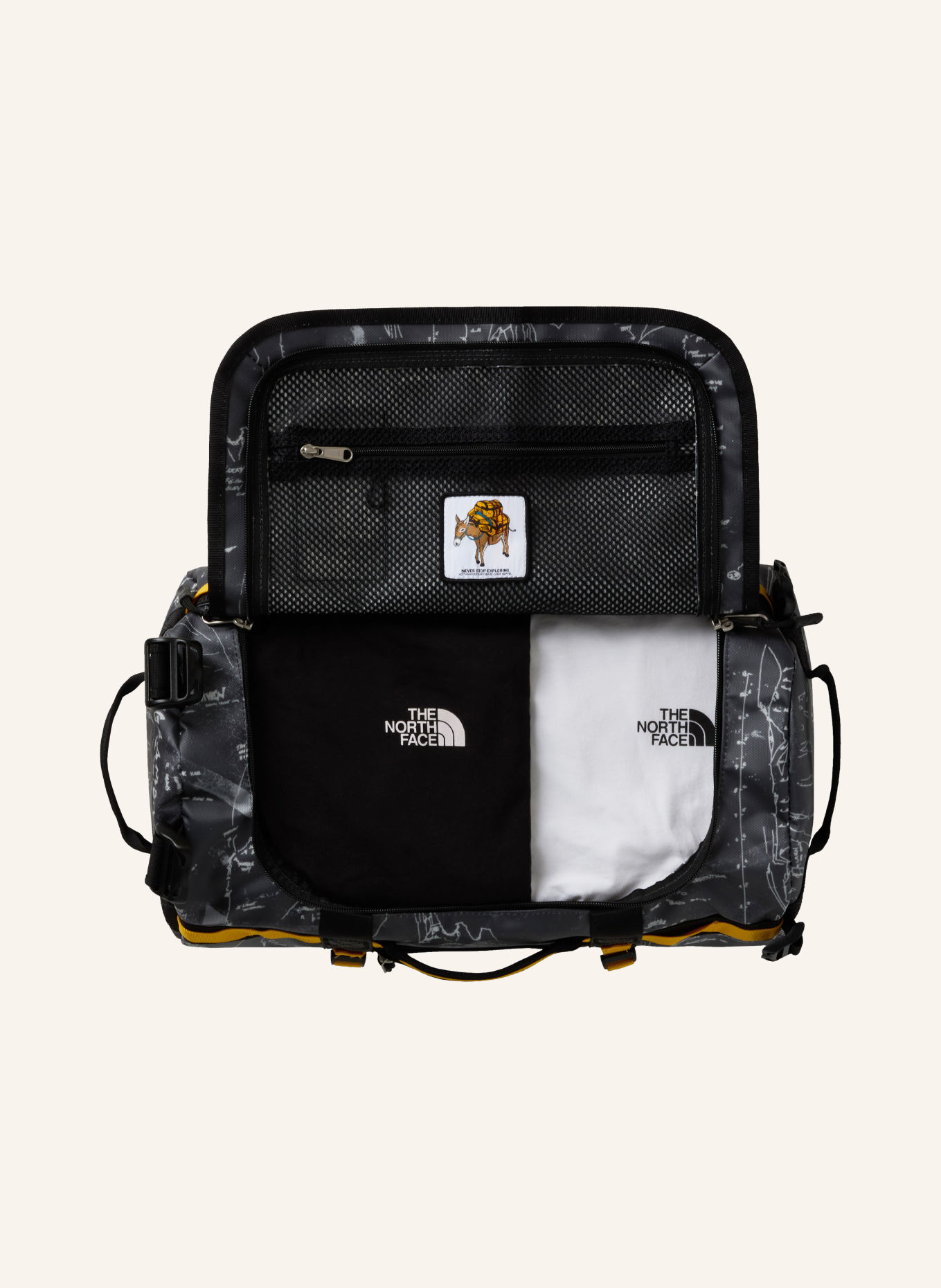 THE NORTH FACE Reisetasche BASE CAMP XS: GRAU
