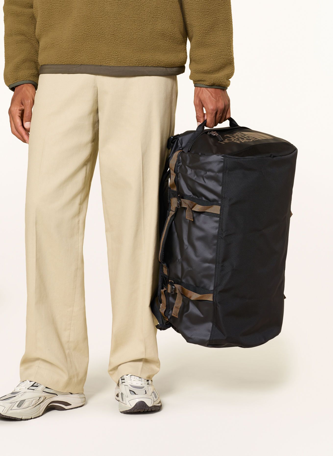 THE NORTH FACE Geantă de călătorie BASE CAMP SMALL 50 l: NEGRU