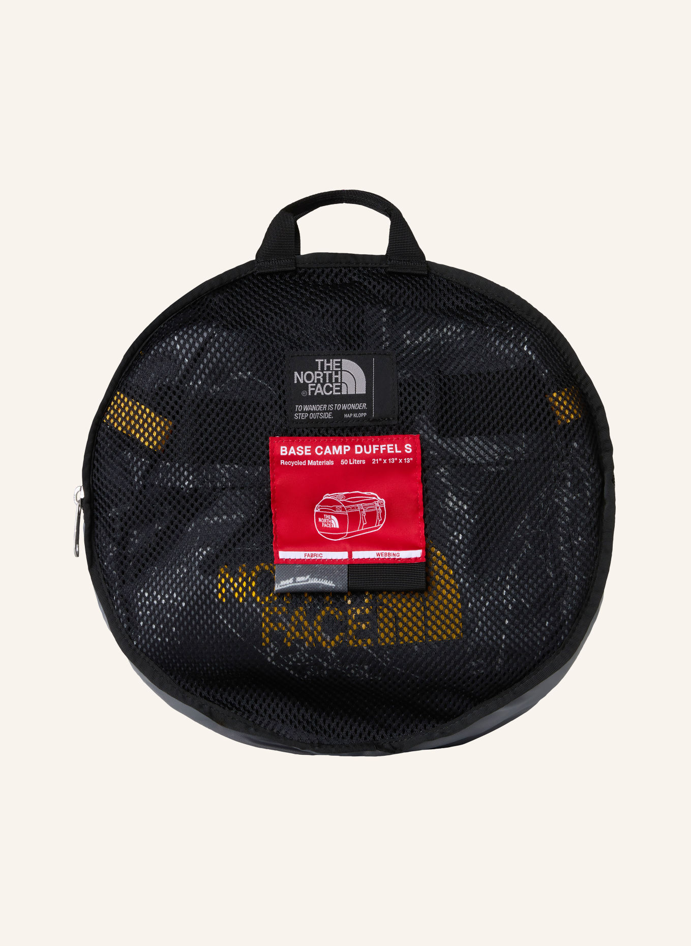 THE NORTH FACE Reisetasche BASE CAMP SMALL 50 l: SCHWARZ / WEISS