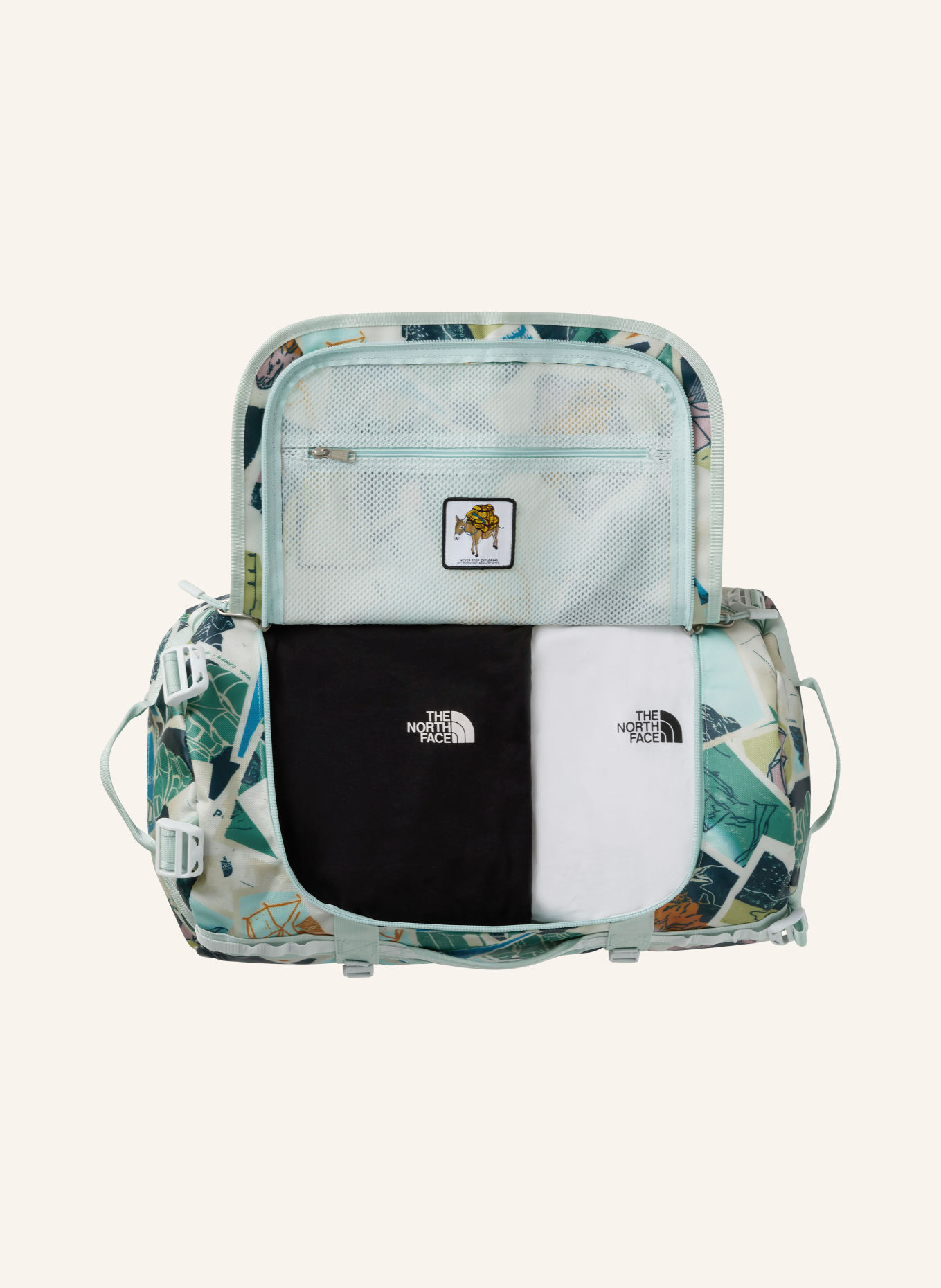 THE NORTH FACE Reisetasche BASE CAMP SMALL 50 l: MINT