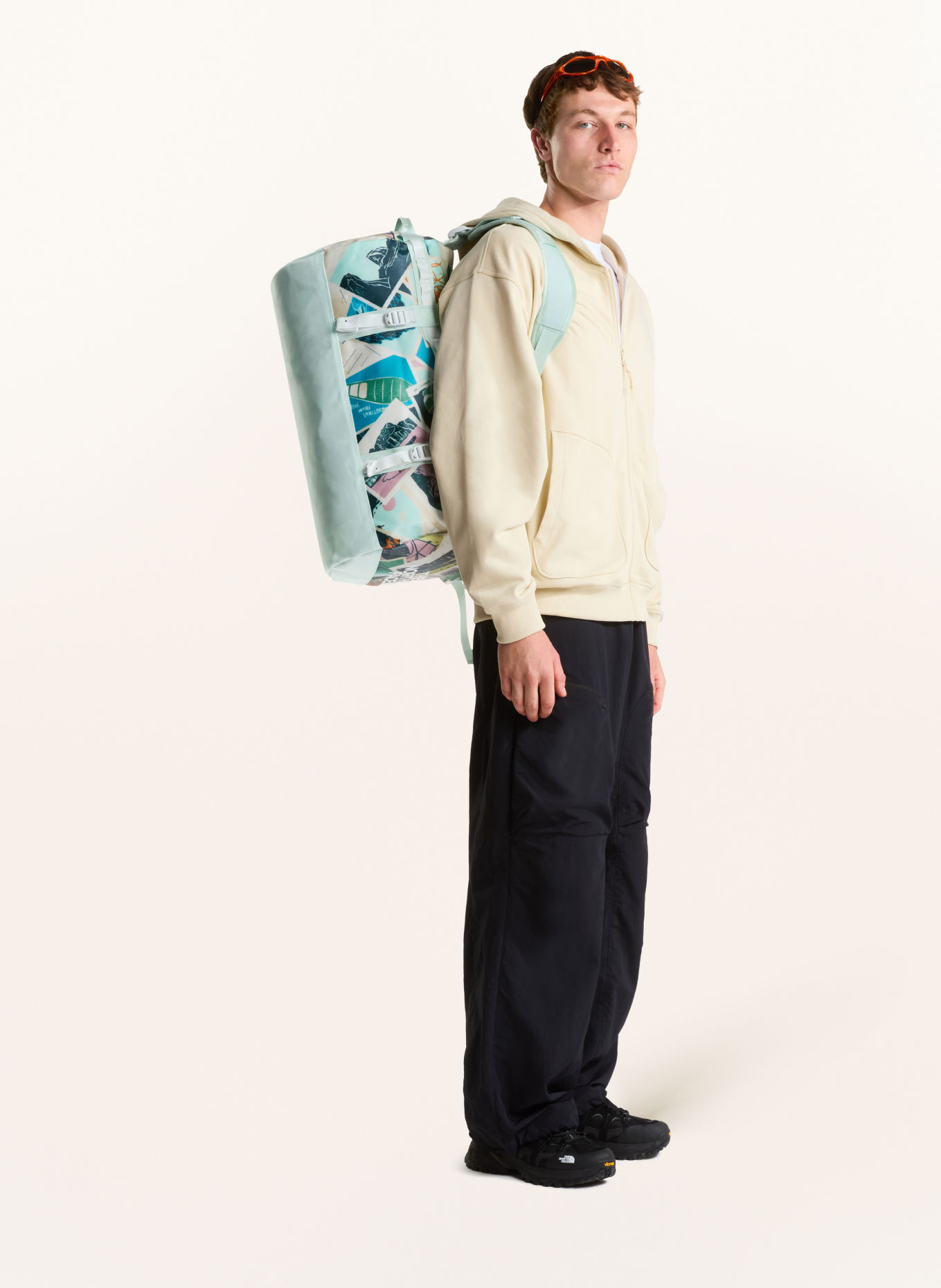 THE NORTH FACE Reisetasche BASE CAMP SMALL 50 l: MINT