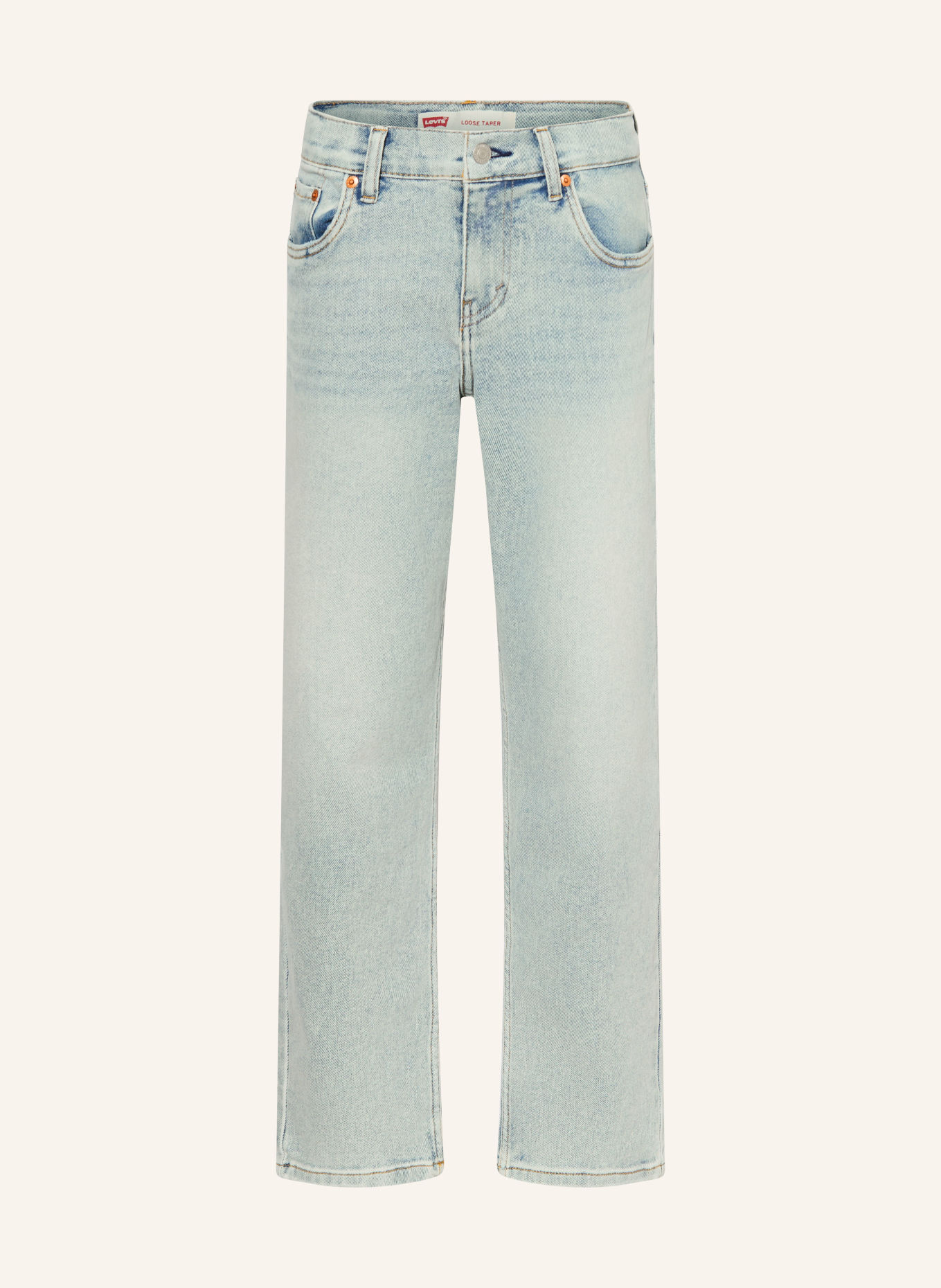 Levi's® Jeans med lös, avsmalnande passform: LD2 BABY BLUE ESSENTIALS
