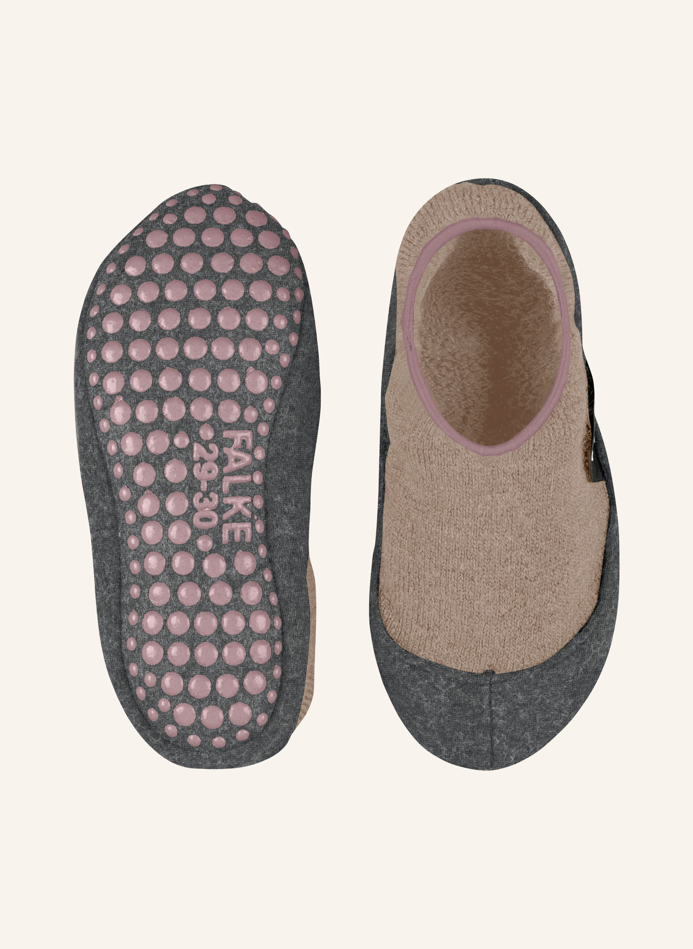 FALKE Stoppersocken COSY SLIPPER aus Merinowolle: 4029 GINGER