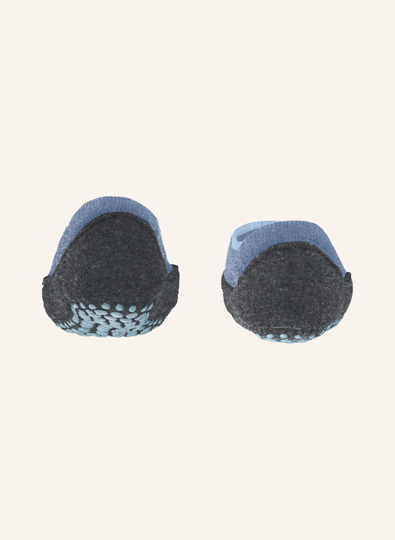 FALKE Stoppersocken COSY SLIPPER aus Merinowolle: 6045 smoky blue