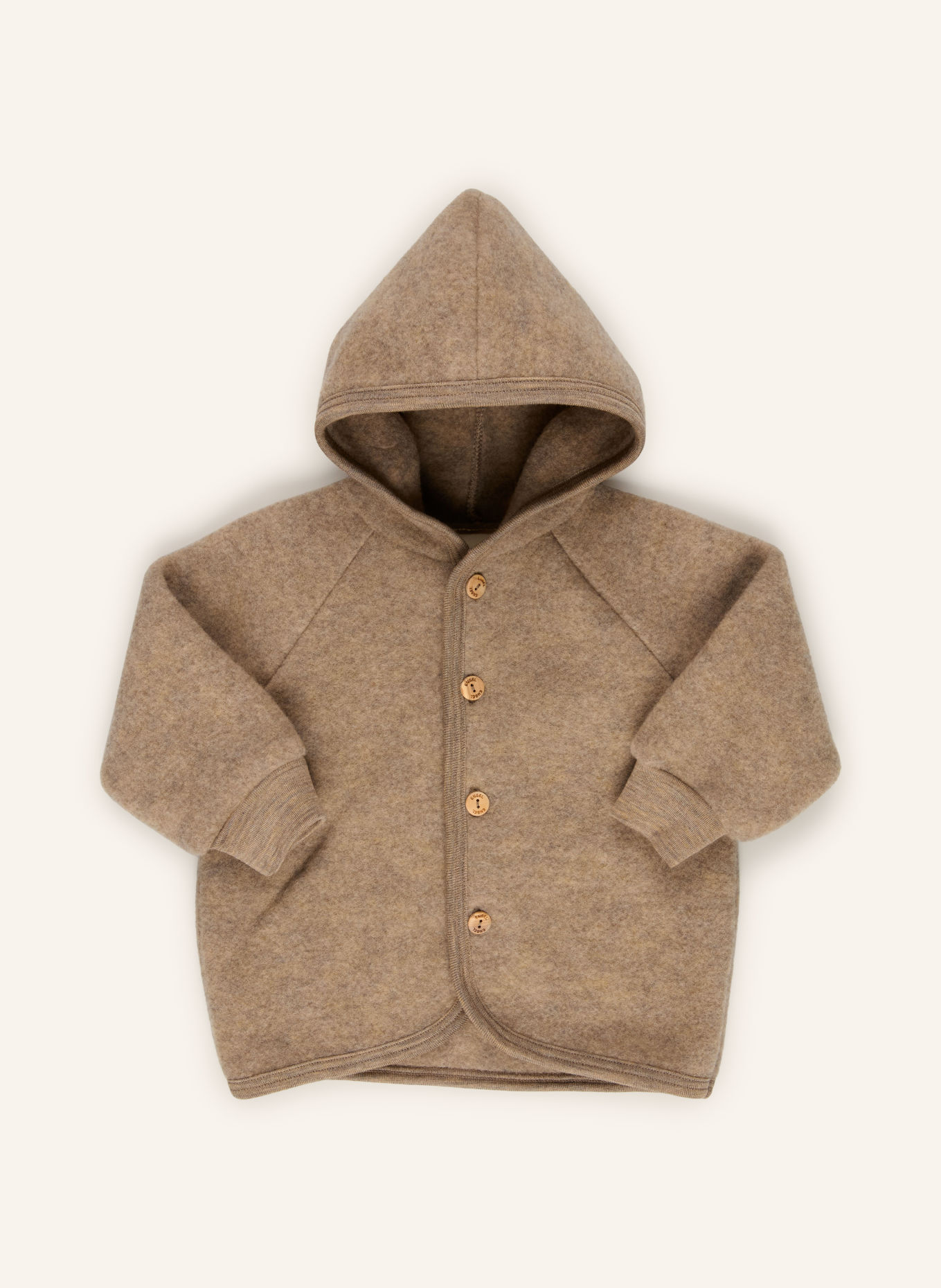 ENGEL Jacke: HELLBRAUN