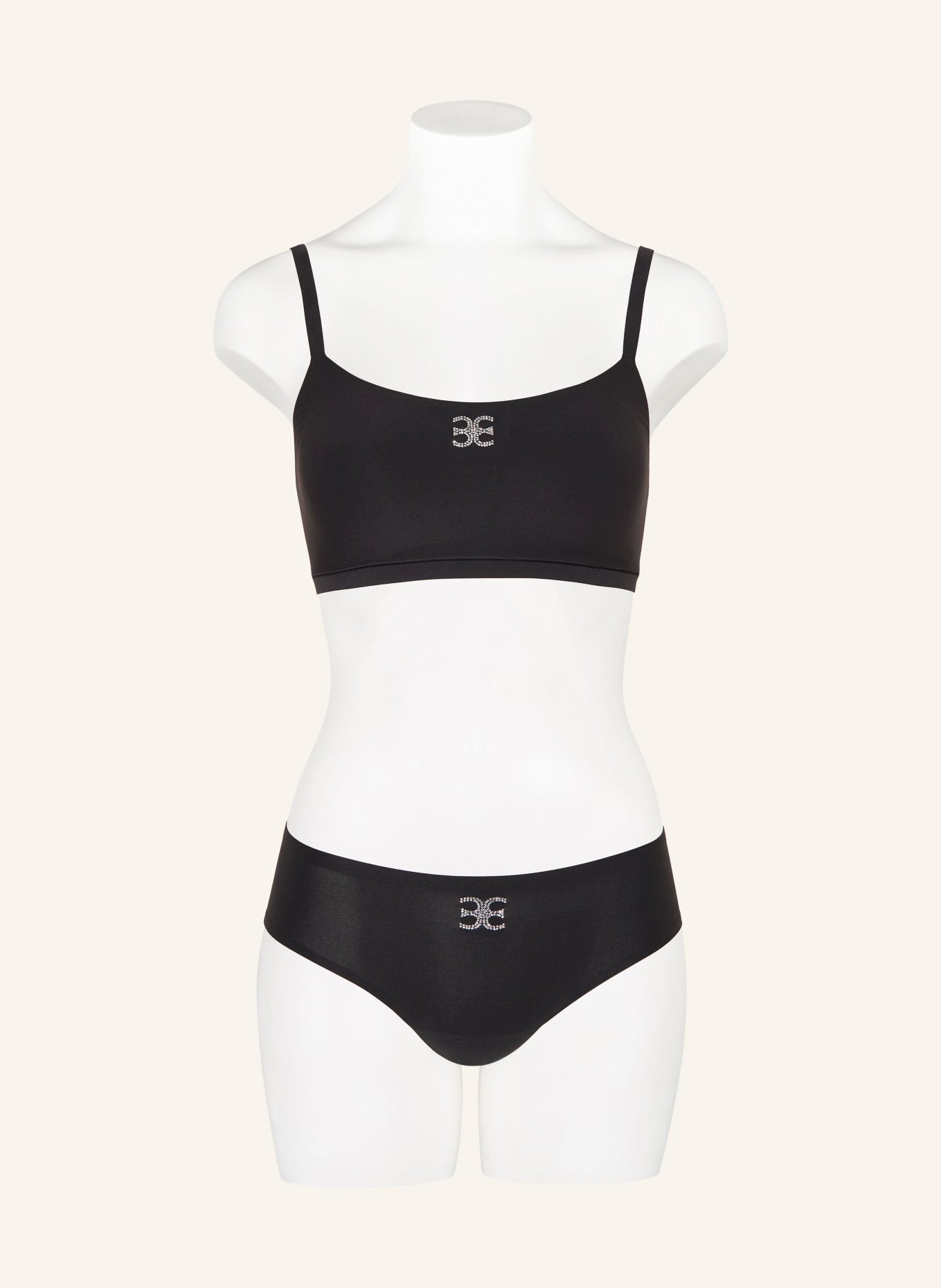 CHANTELLE Bralette SOFTSTRETCH: E67 MIDNIGHT MONOGRAM
