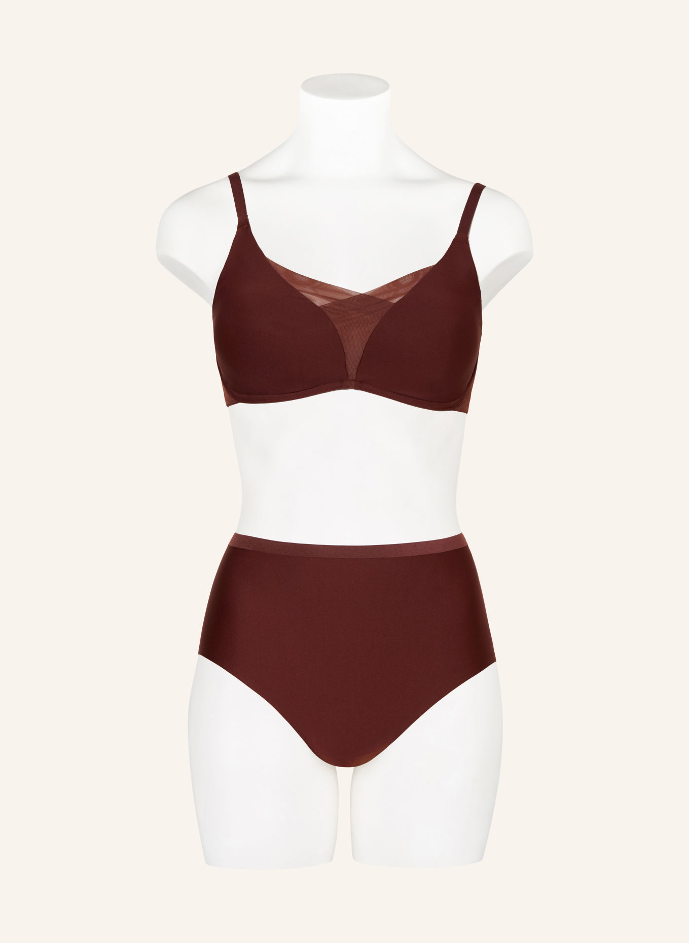 Triumph Beugelbeha SHAPE SMART: MARRON FONCÉ