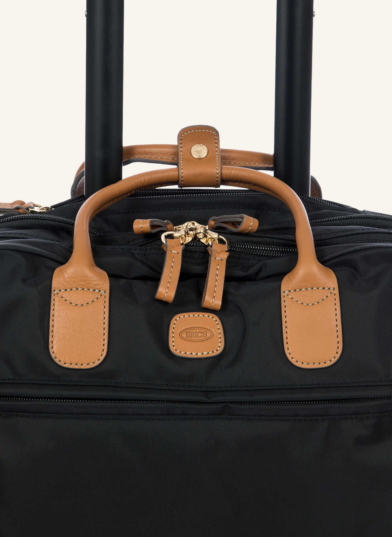 BRIC'S Business-Trolley X-COLLECTION: SCHWARZ / HELLBRAUN