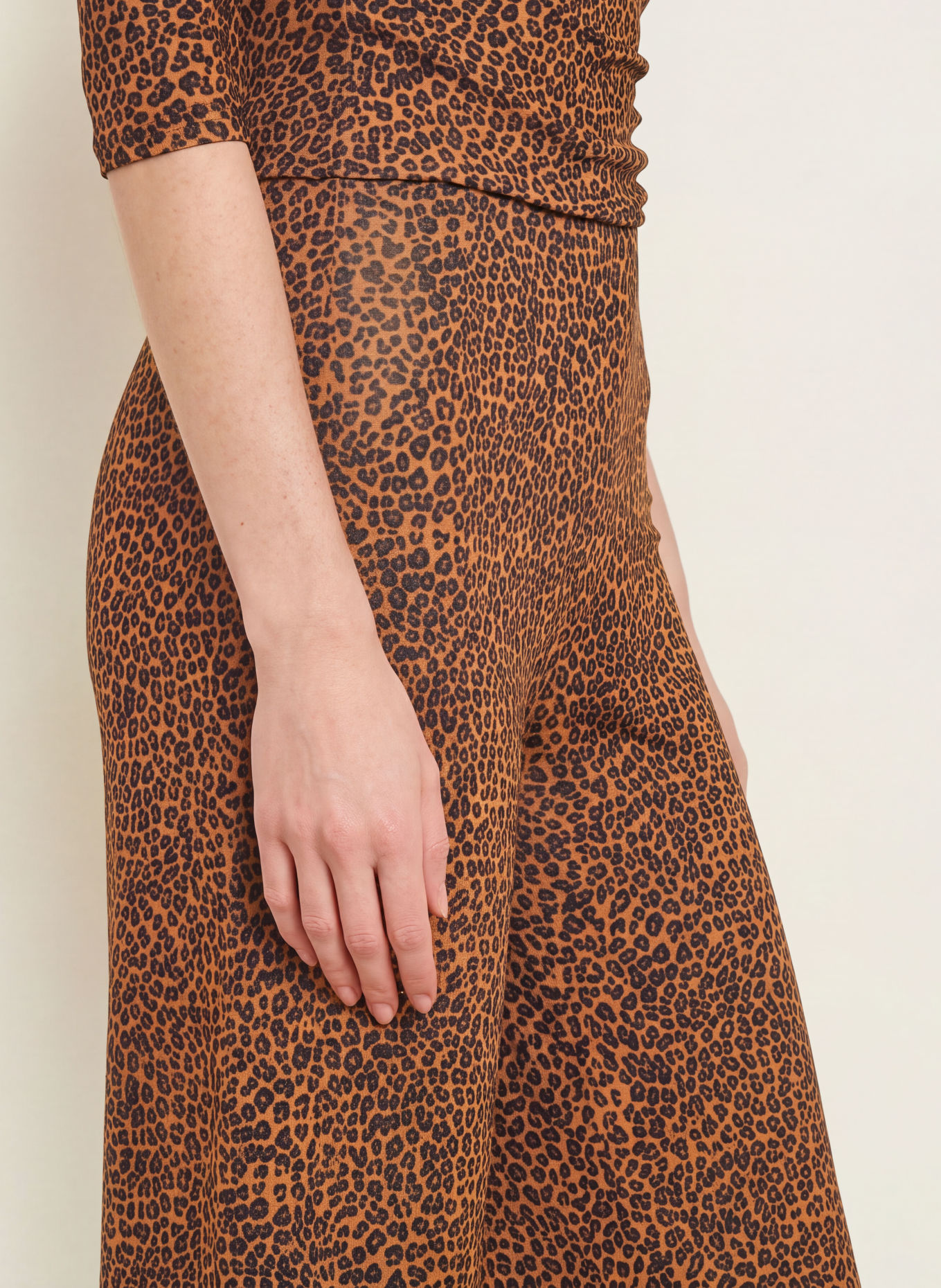 marivie Jersey-Jumpsuit JUMP IN! mit 3/4-Arm: CAMEL / BRAUN / SCHWARZ