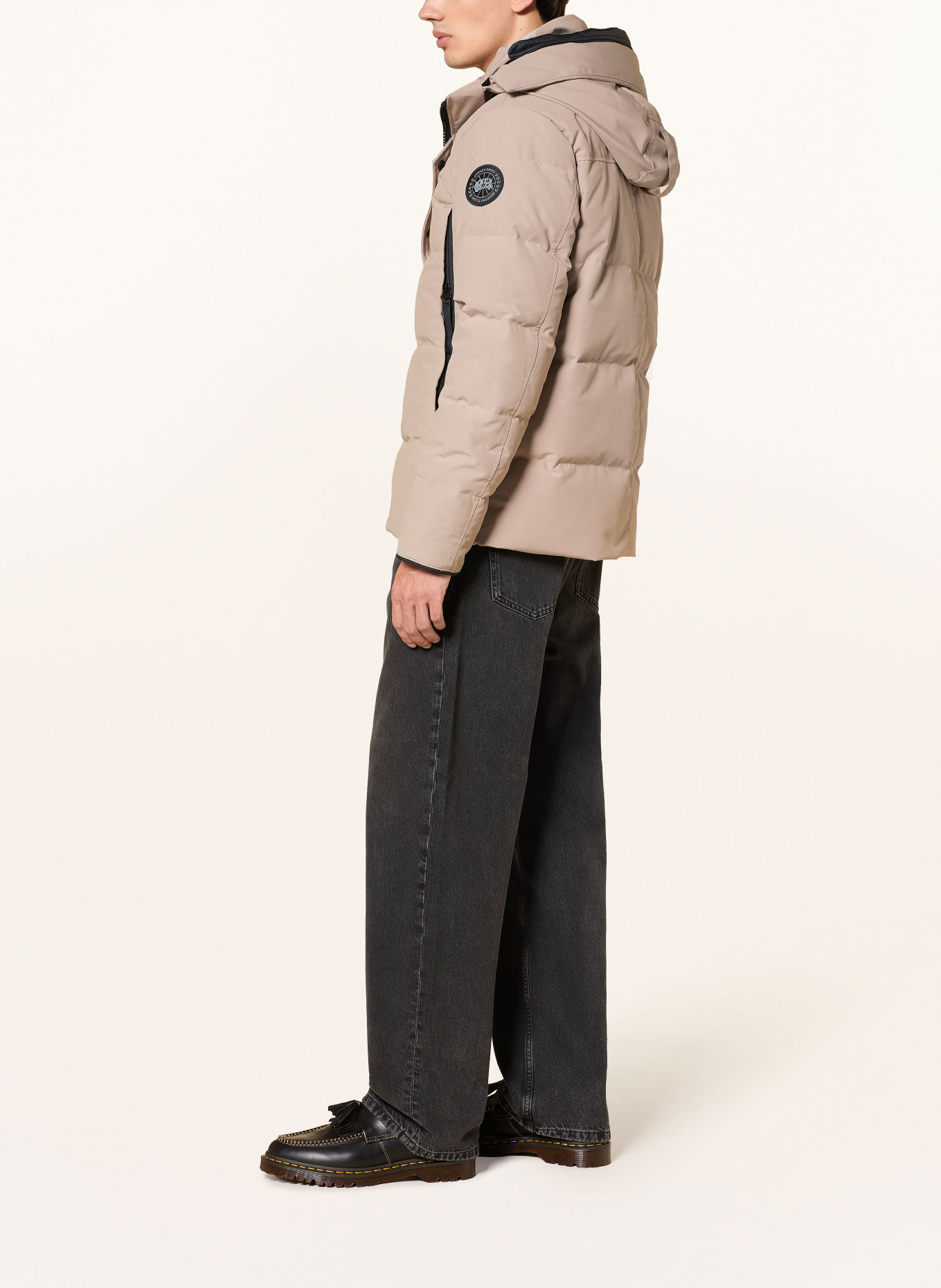 CANADA GOOSE Daunenjacke WYNDHAM: BEIGE