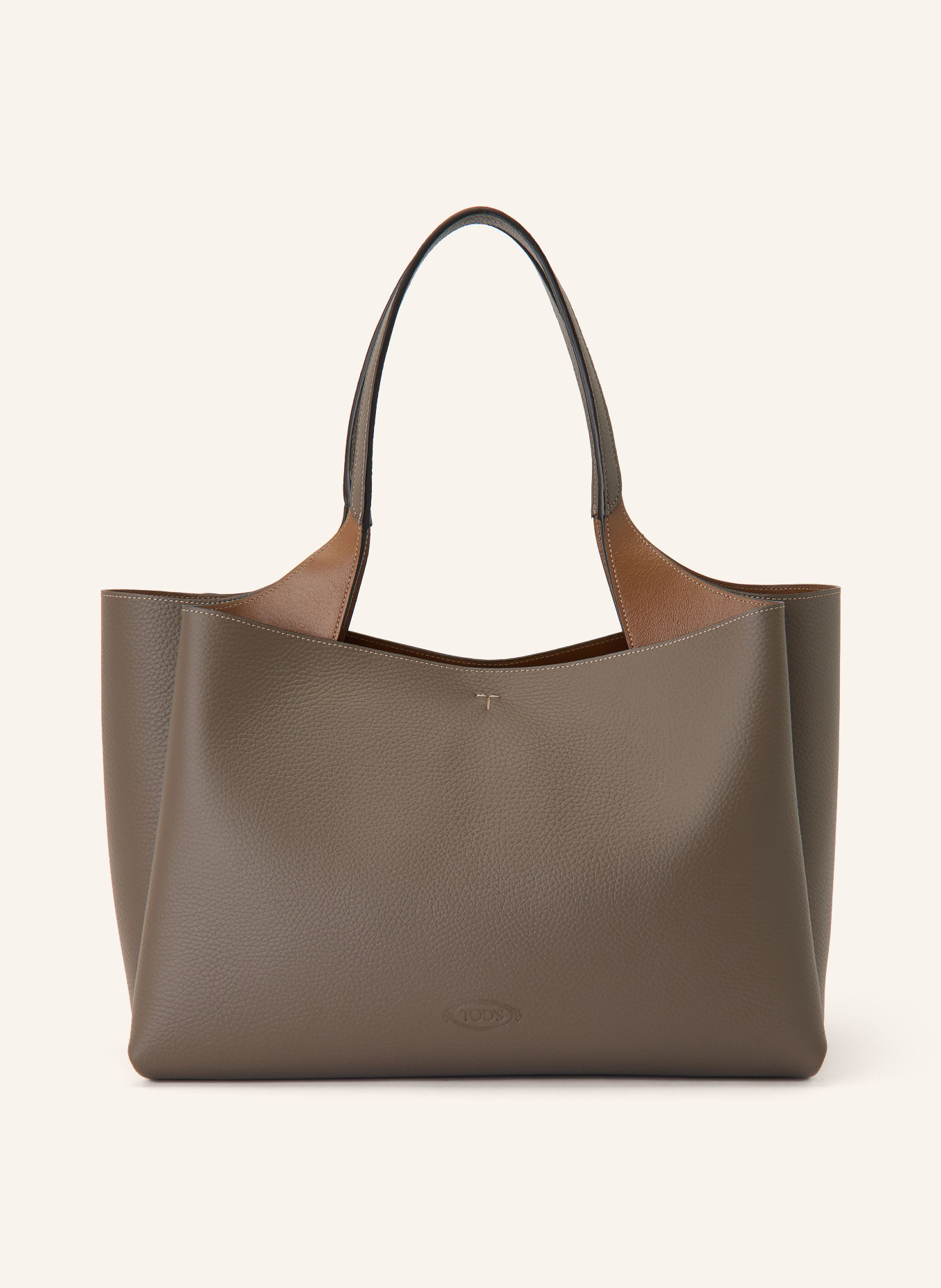 TOD'S Shopper: TAUPE