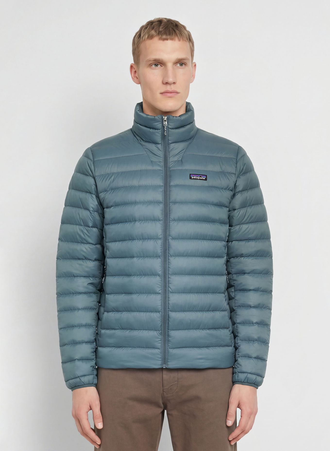 patagonia Lichtgewicht donsjack DOWN SWEATER: BLAUW