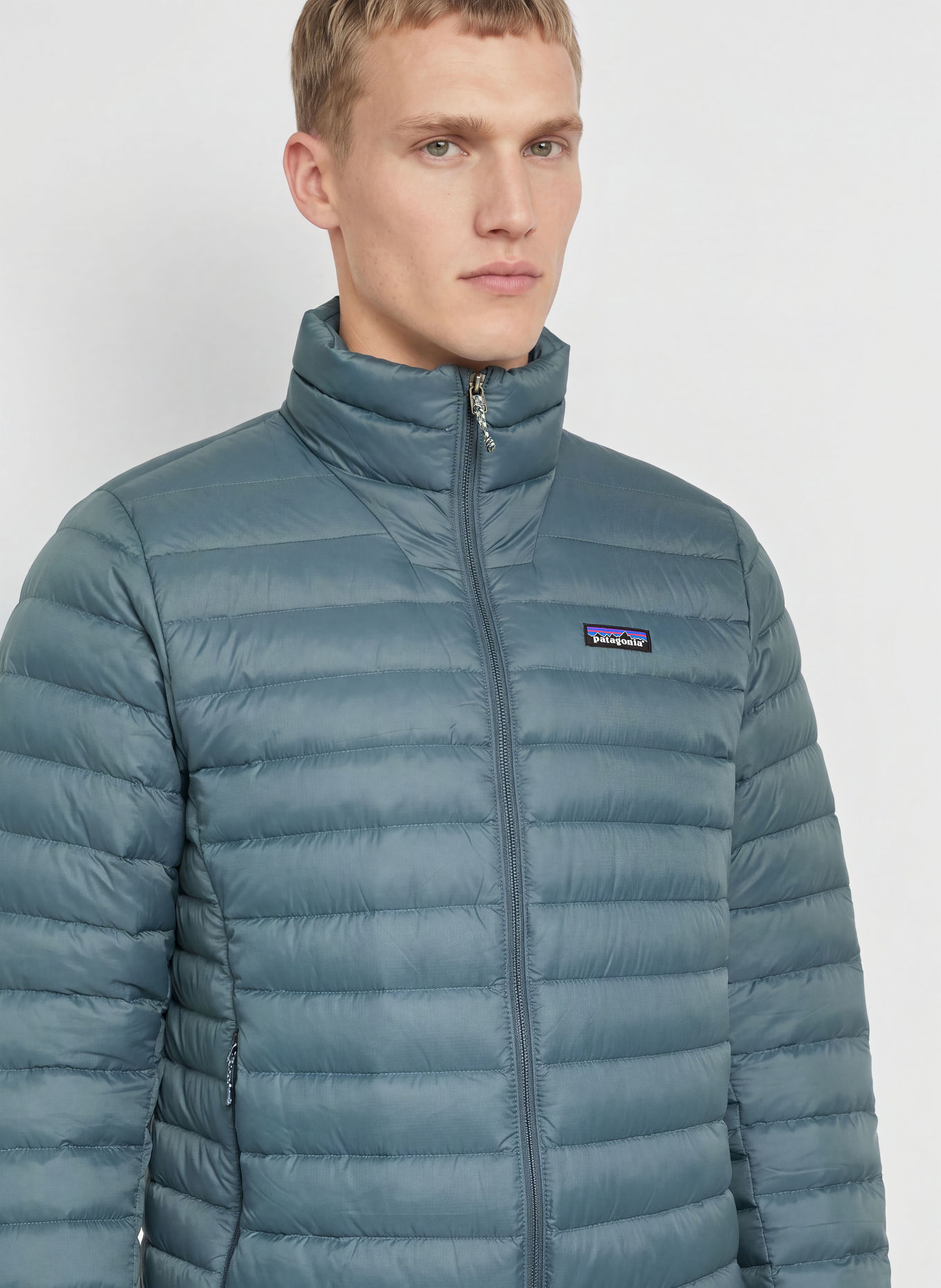 patagonia Lichtgewicht donsjack DOWN SWEATER: BLAUW