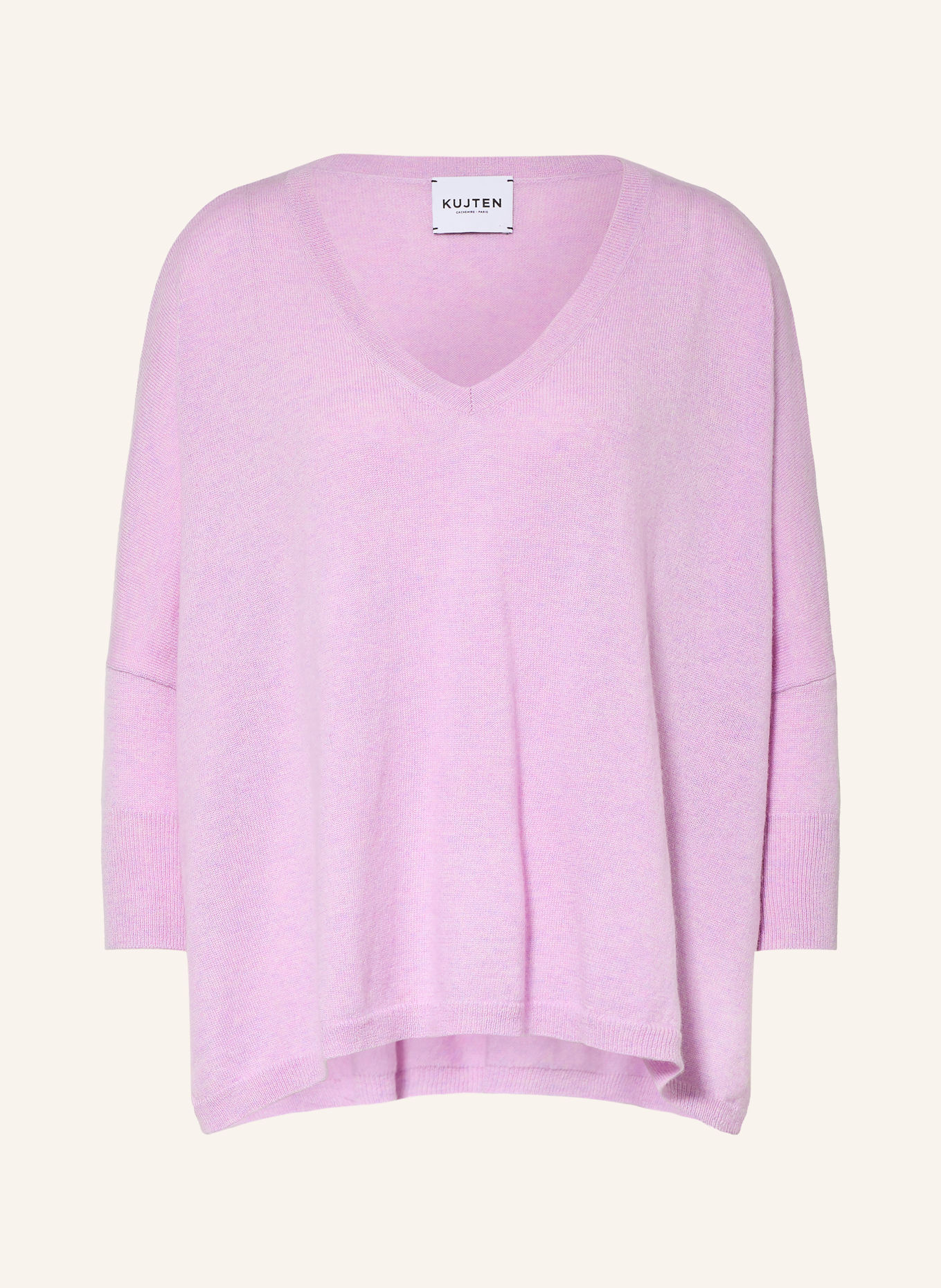 KUJTEN Cashmere-Pullover MINIE: HELLLILA