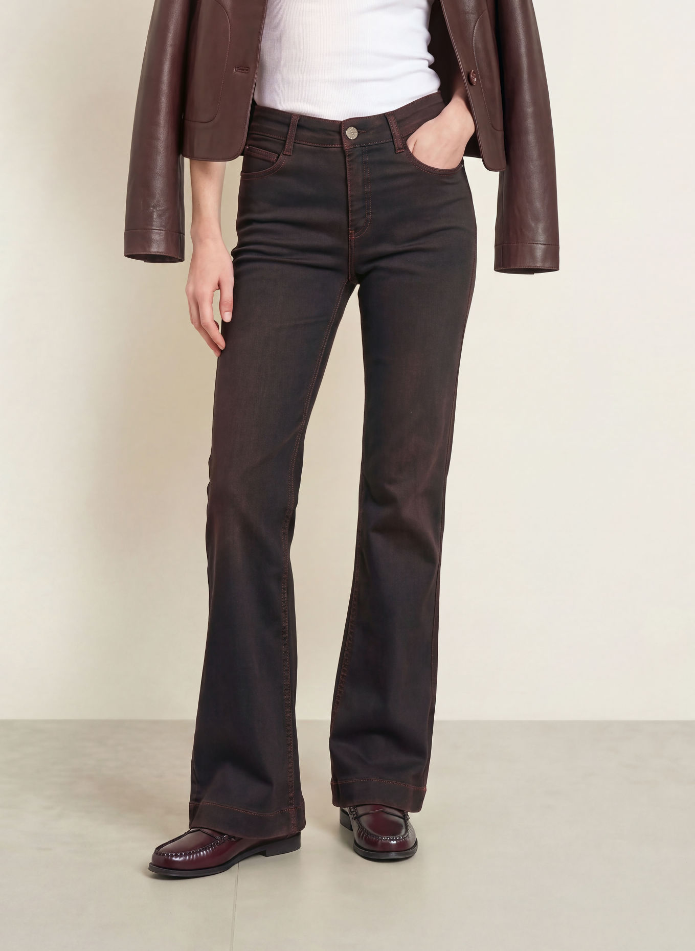 MAC Jeans DREAM: D088 fancy brown tinted