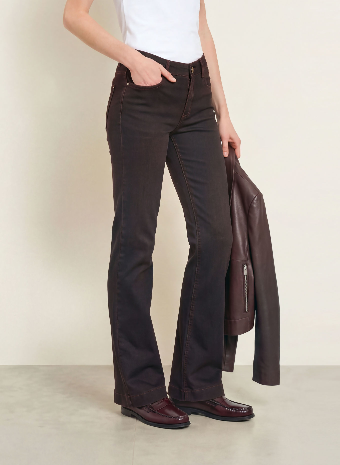 MAC Jeans DREAM: D088 fancy brown tinted