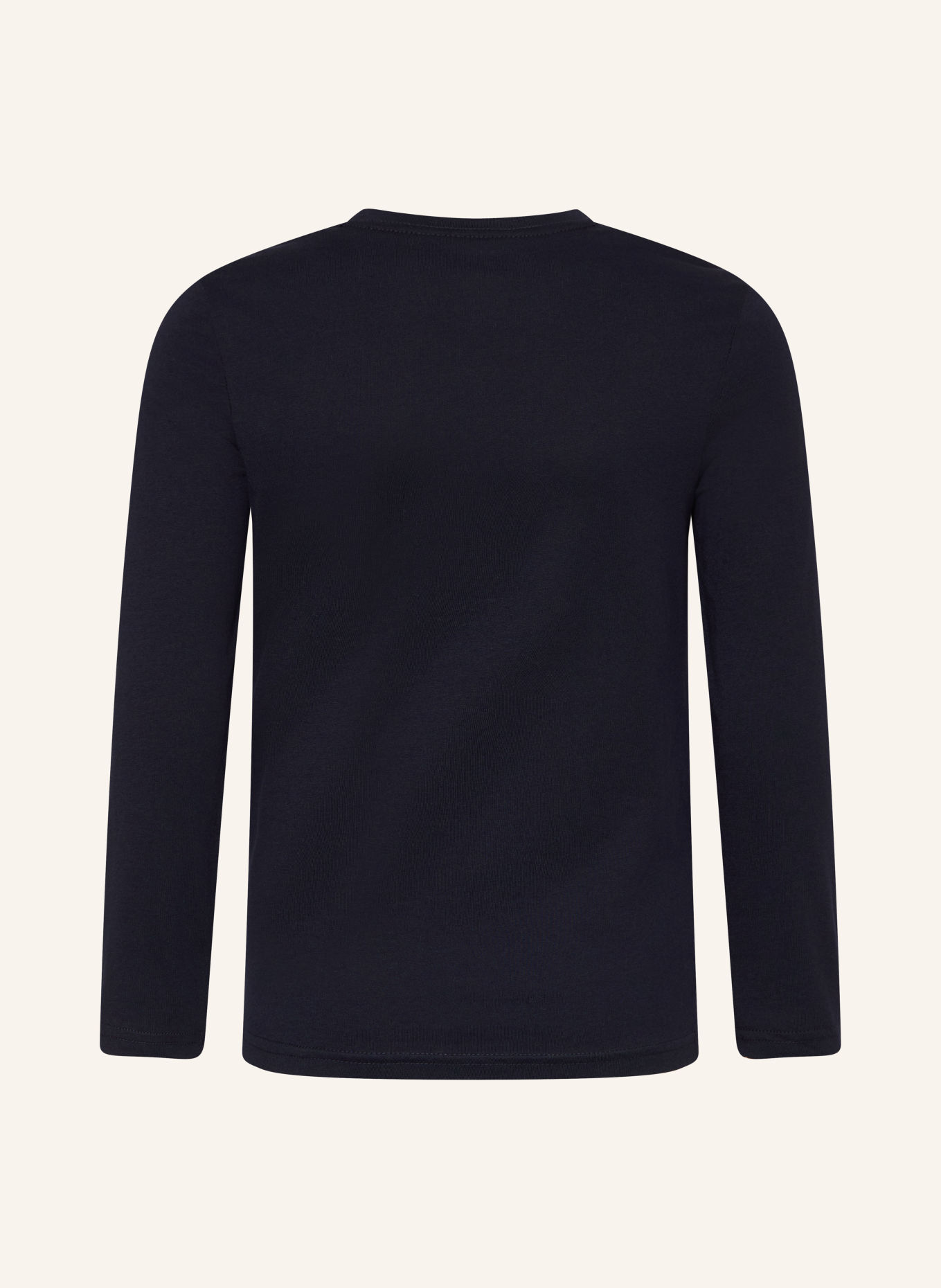 TOMMY HILFIGER Pachet de 2 tricouri cu mânecă lungă: ALBASTRU ÎNCHIS / ALB