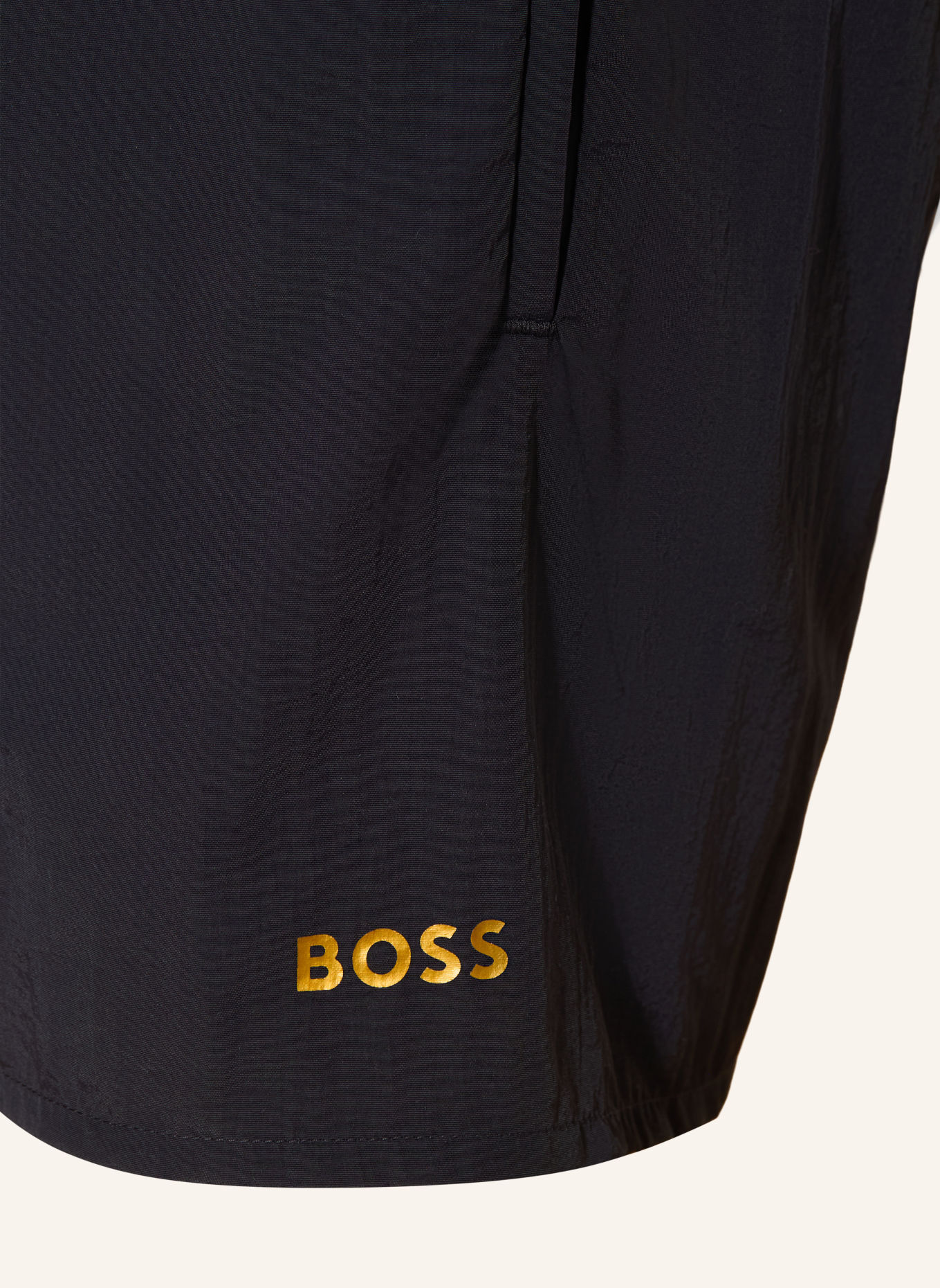 BOSS Șorturi de baie OLE: NEGRU