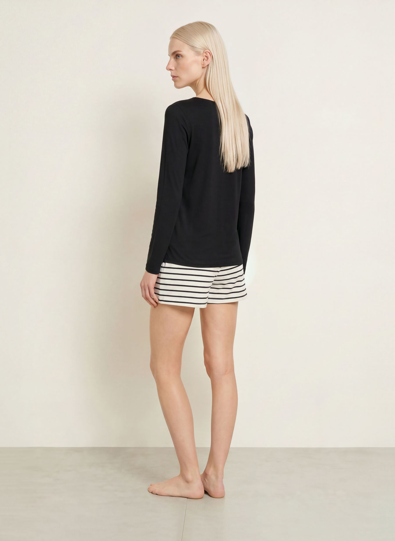 CALIDA Slaapshirt FAVOURITES ENERGY: ZWART
