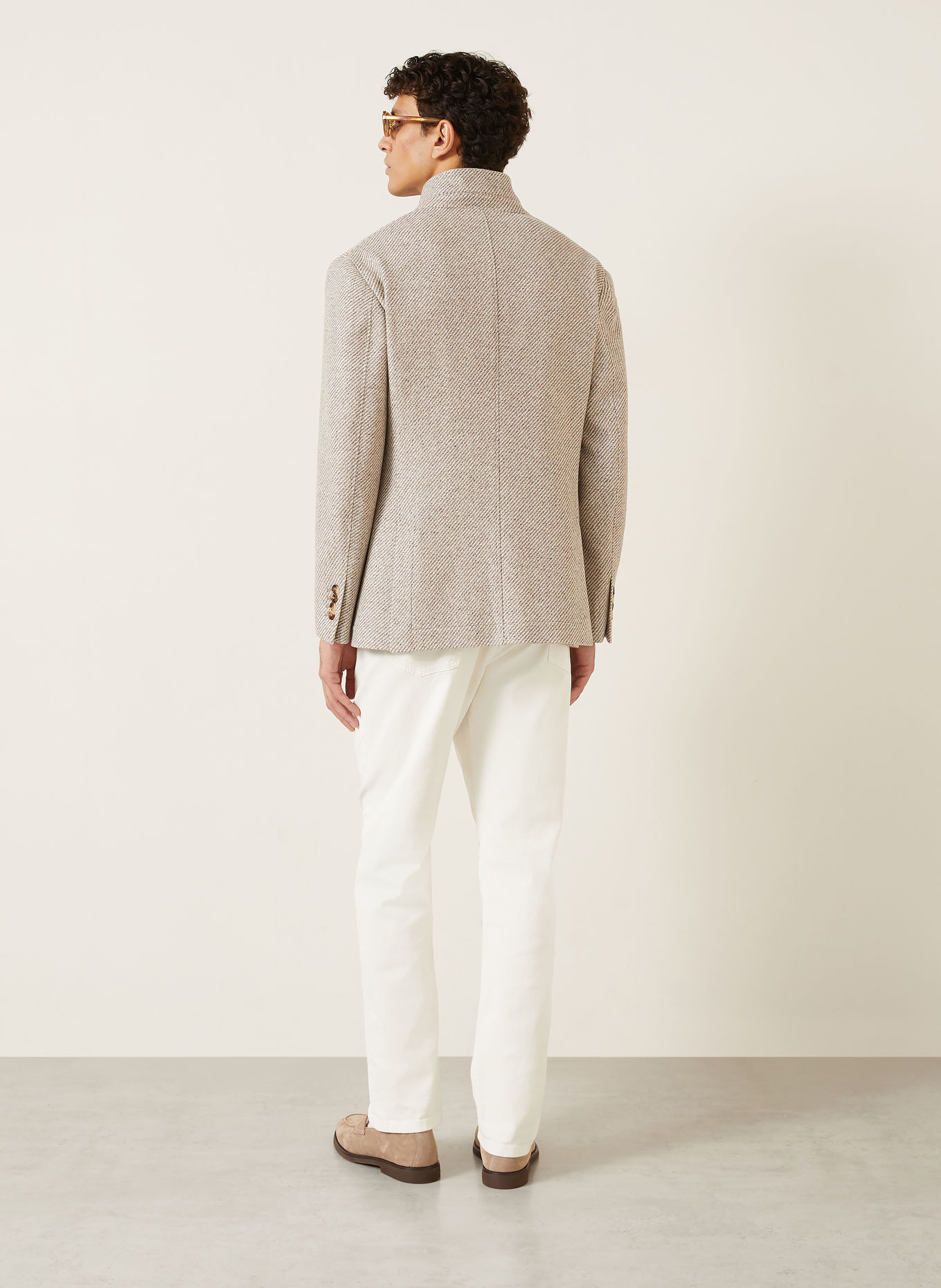 BRUNELLO CUCINELLI Džíny Leisure Fit: C7506 GHIACCIO