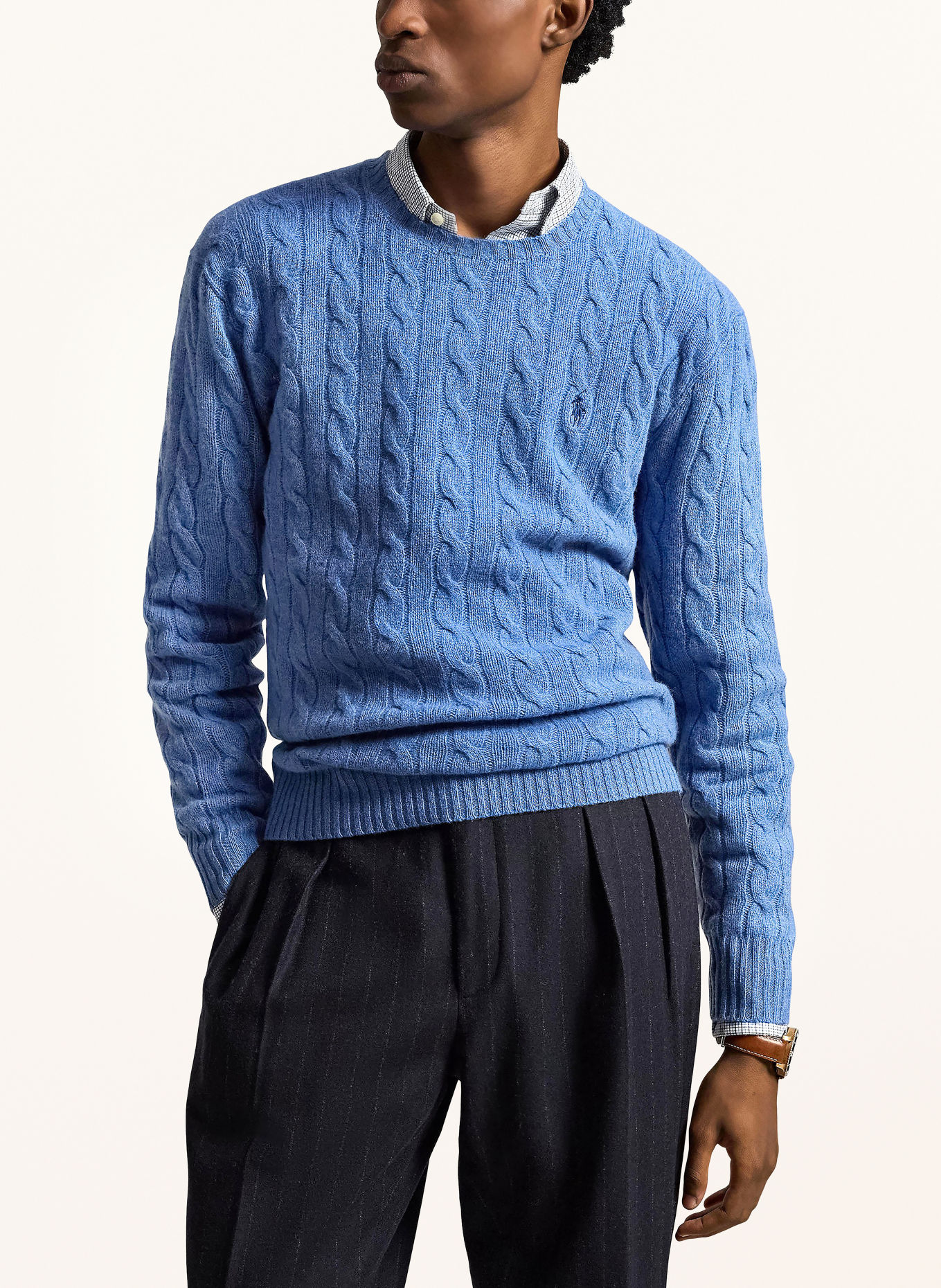 POLO RALPH LAUREN Pullover: BLAU