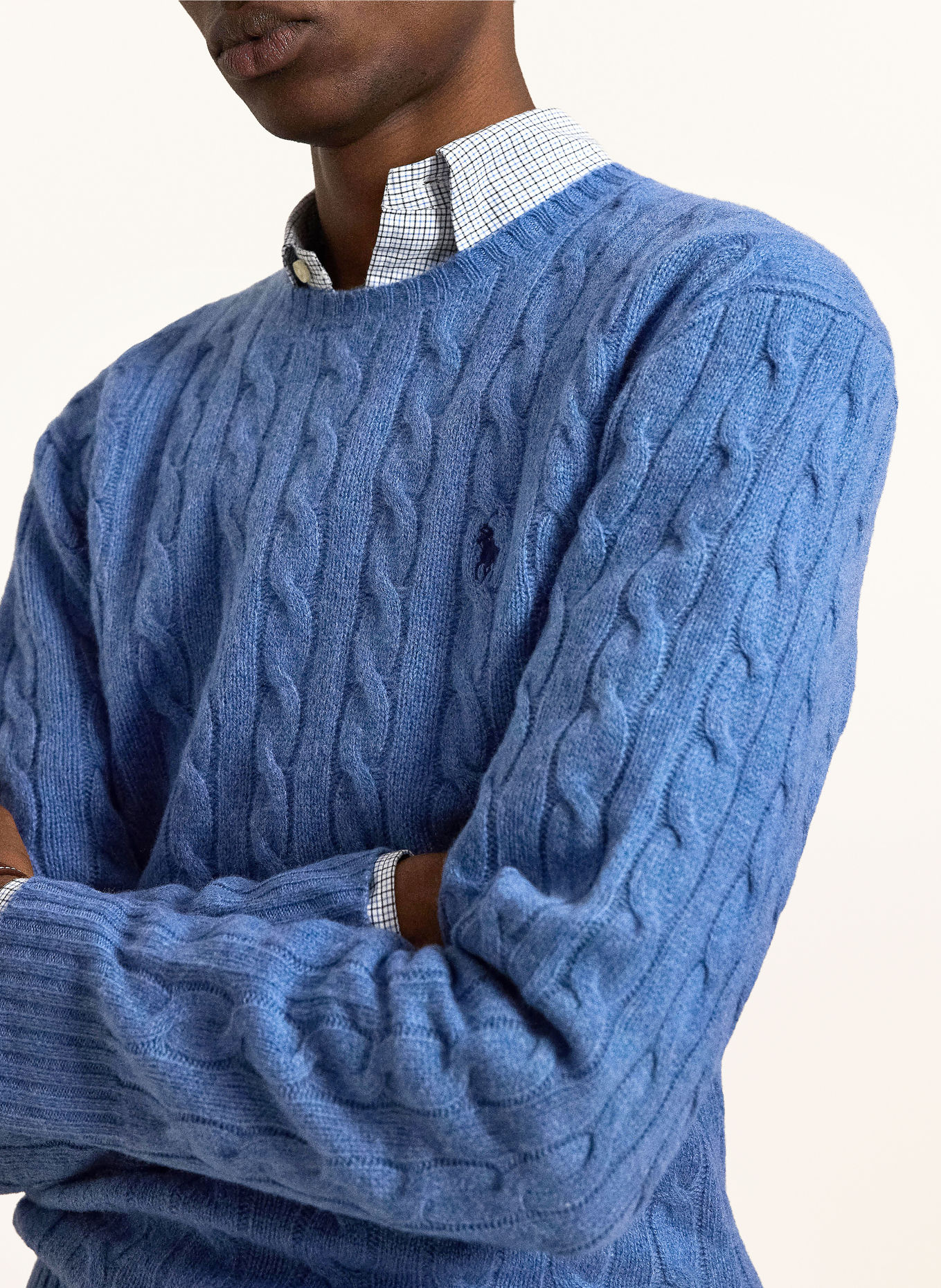 POLO RALPH LAUREN Pullover: BLAU