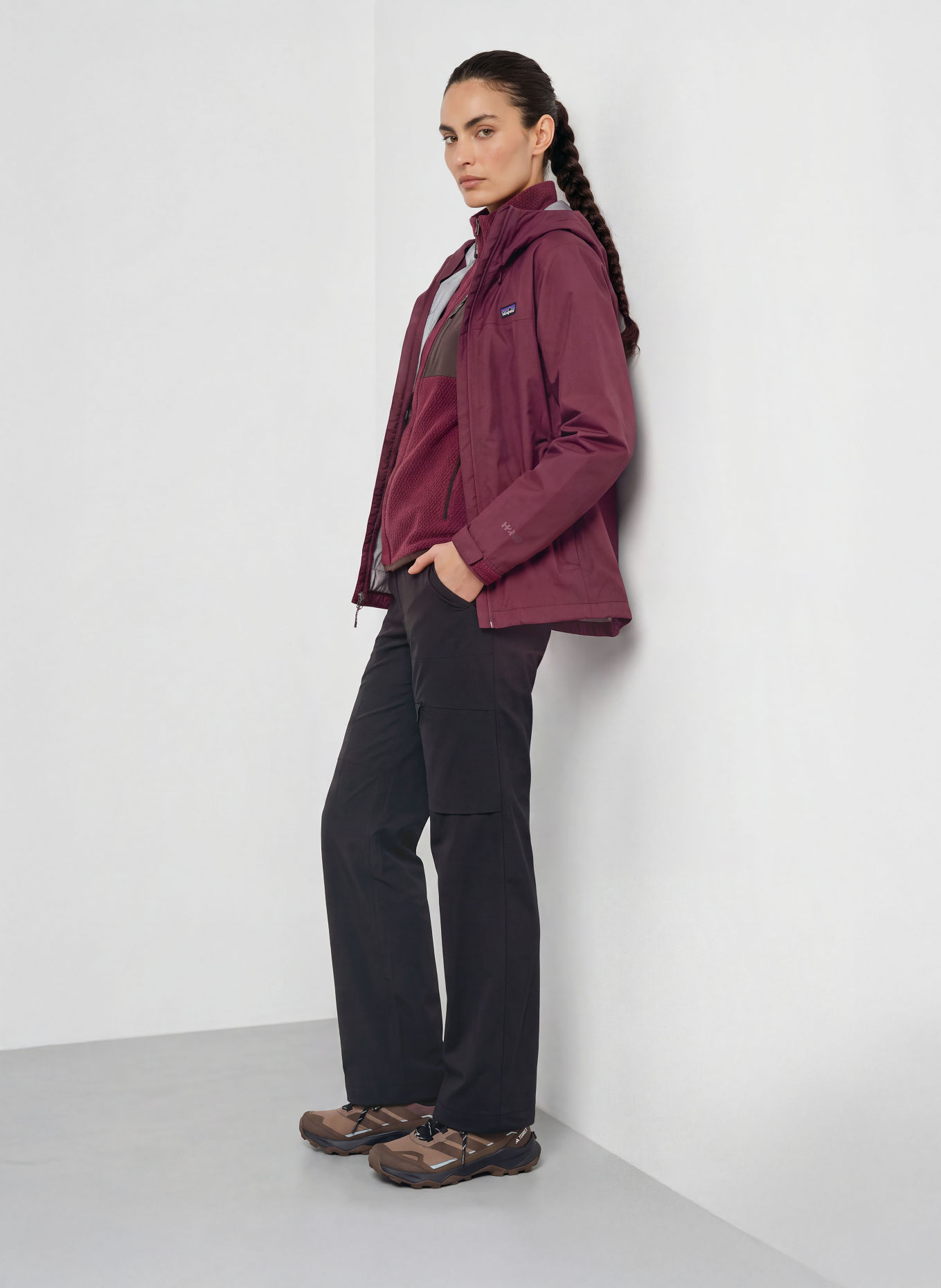 patagonia TORRENTSHELL Functional Jacket: DARK PURPLE