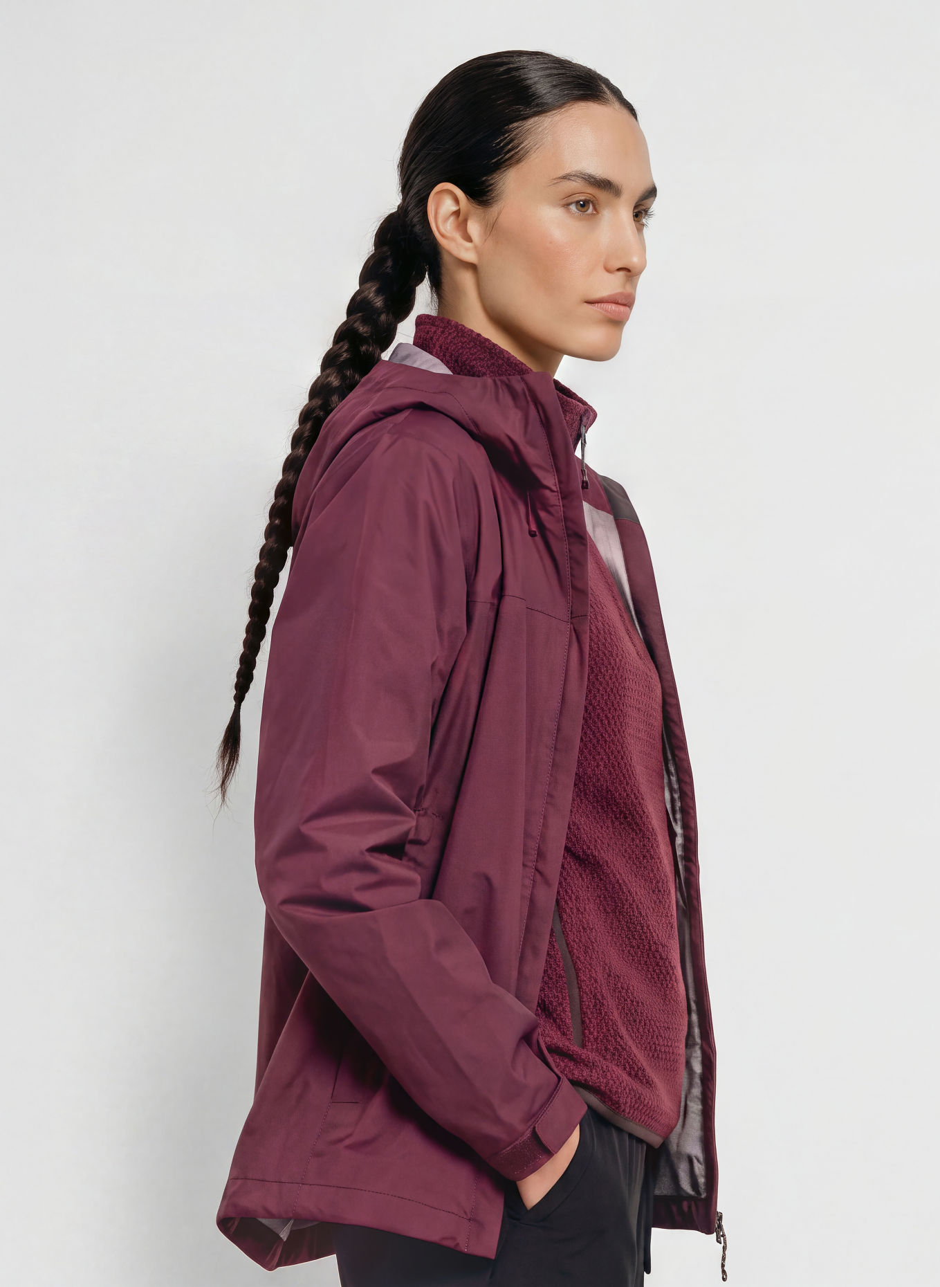 patagonia TORRENTSHELL Functional Jacket: DARK PURPLE