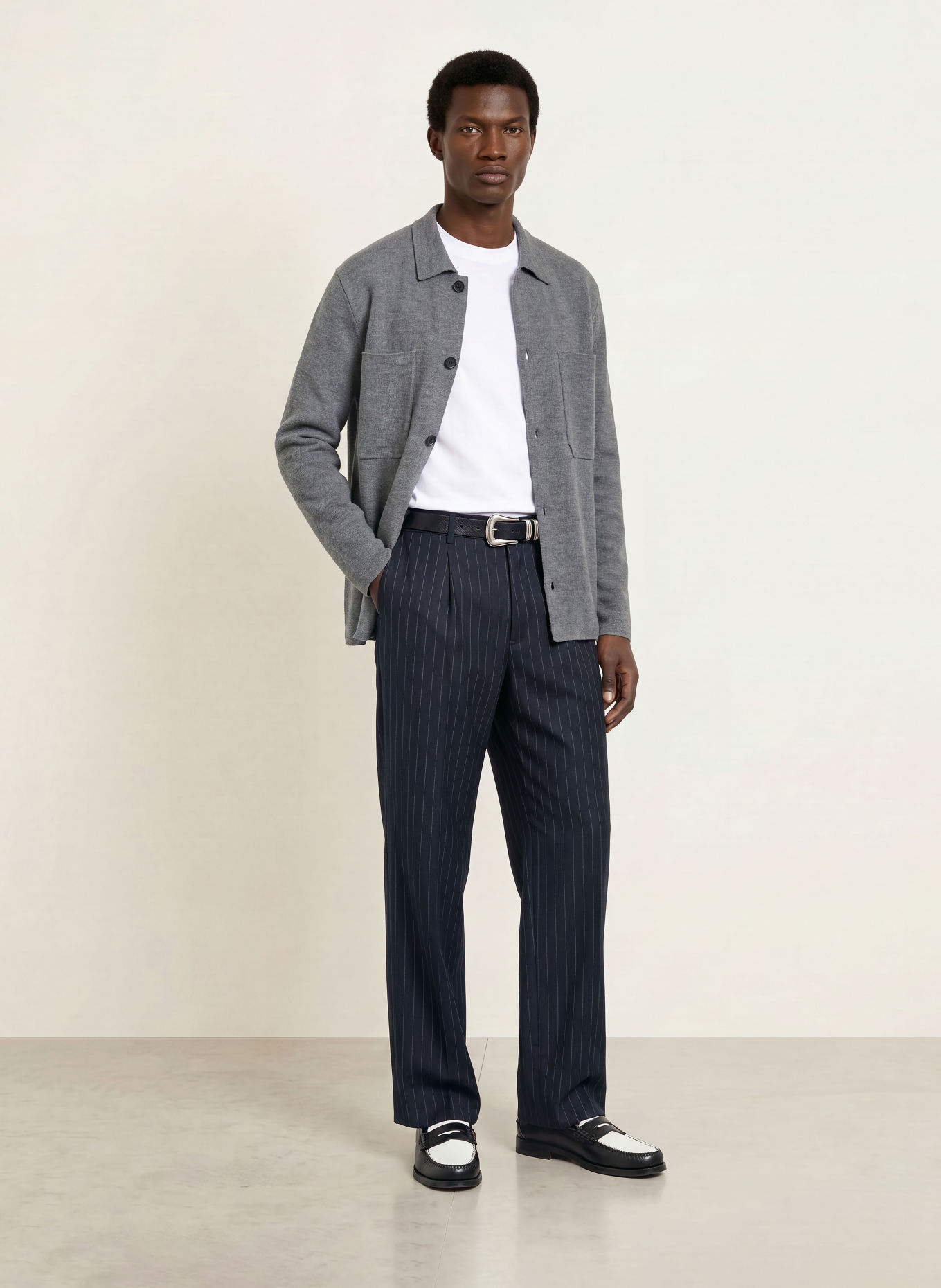 NN.07 Overshirt JONAS: GRAY