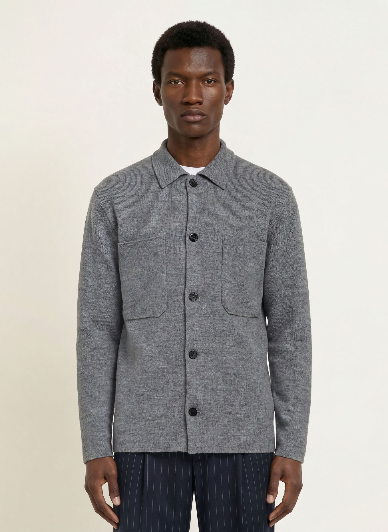 NN.07 Overshirt JONAS: GRAY