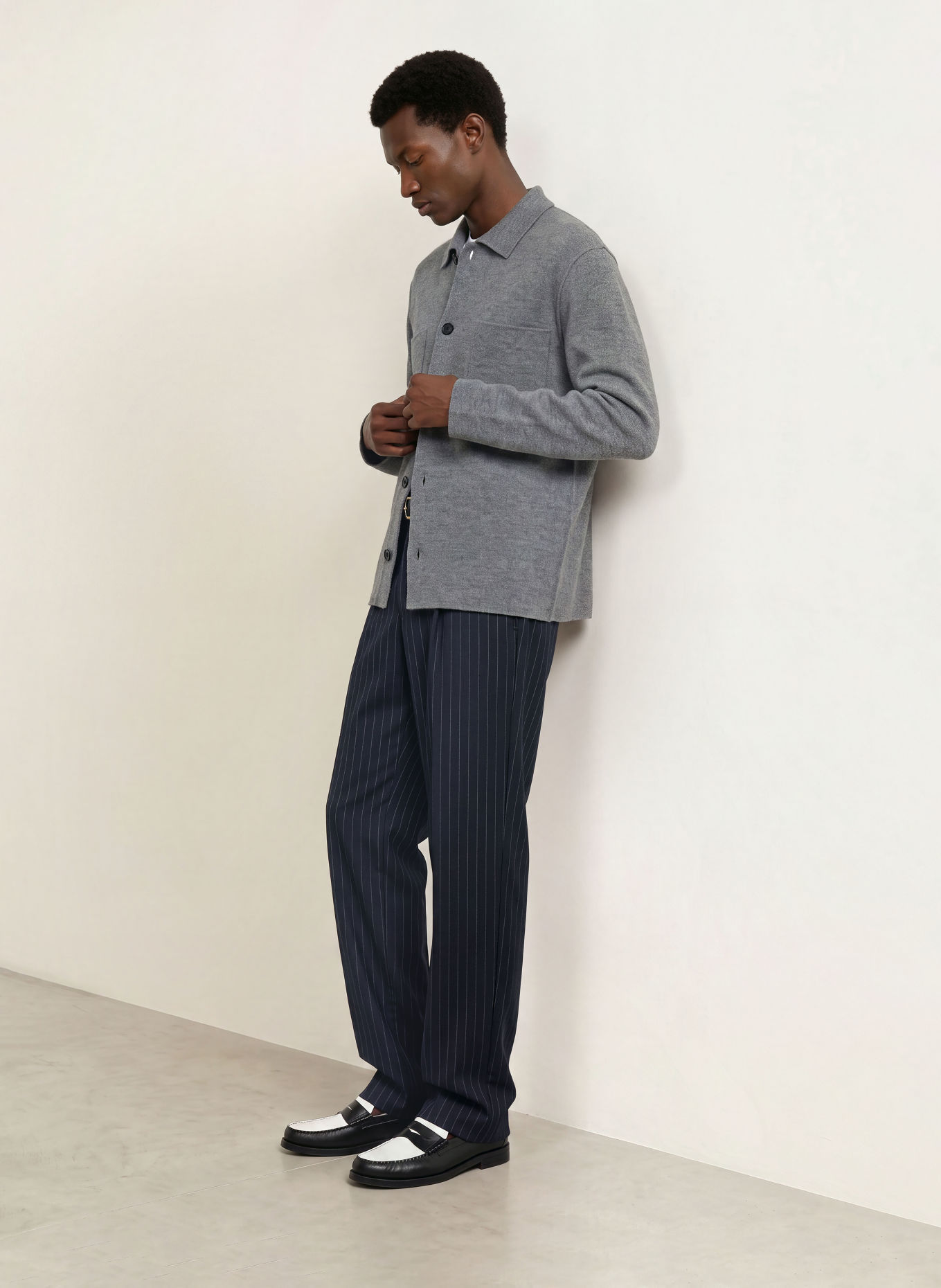 NN.07 Overshirt JONAS: GRAY