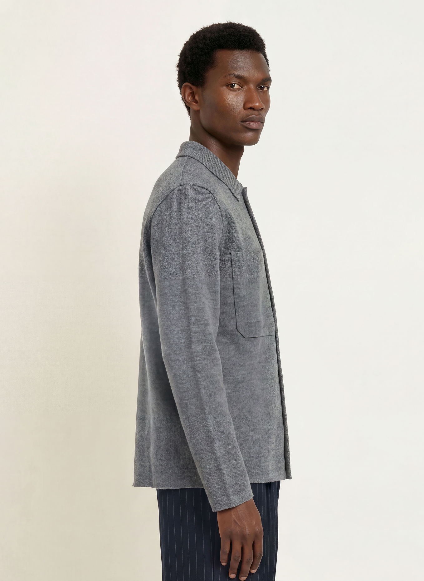 NN.07 Overshirt JONAS: GRAY