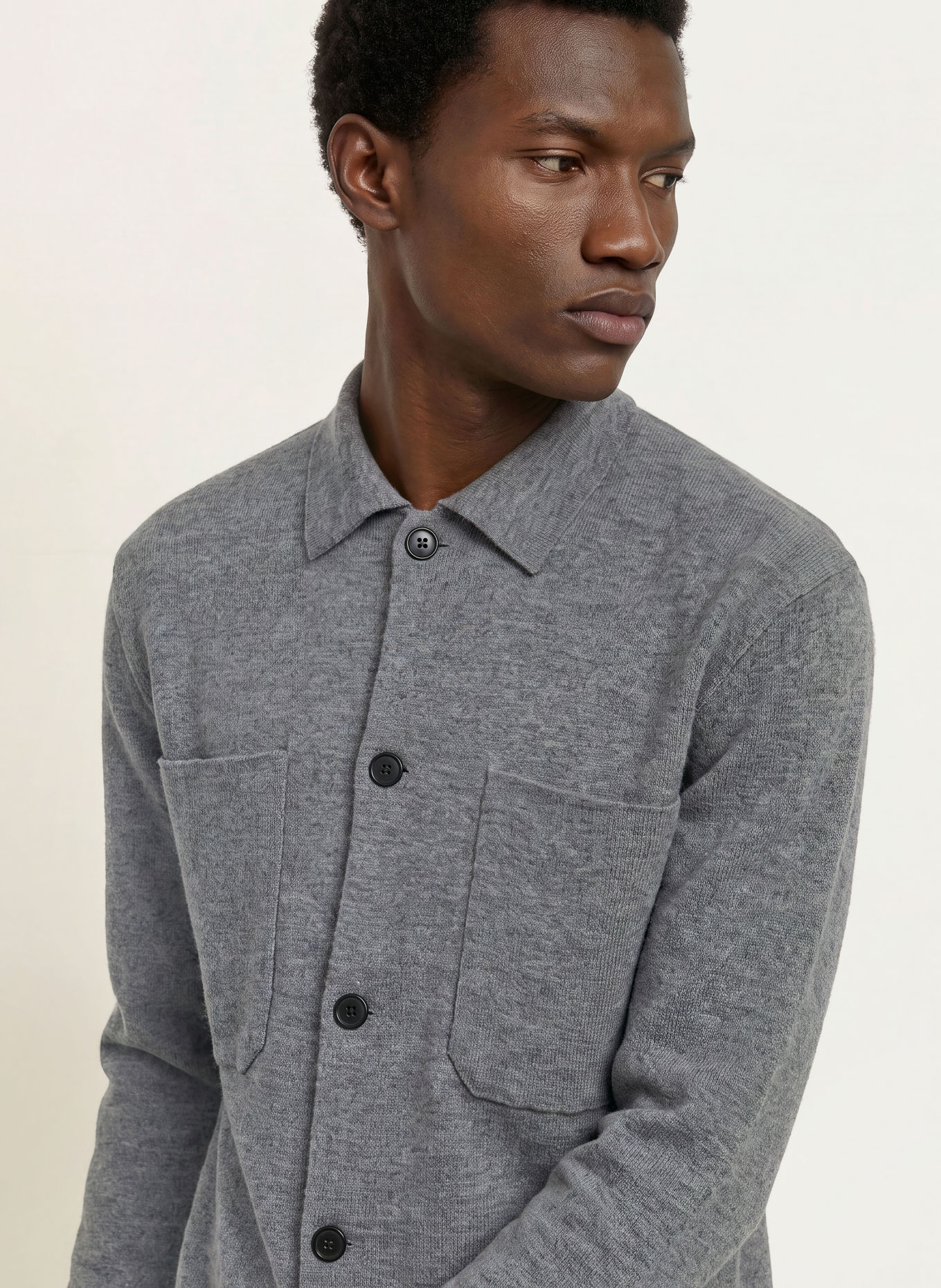 NN.07 Overshirt JONAS: GRAY