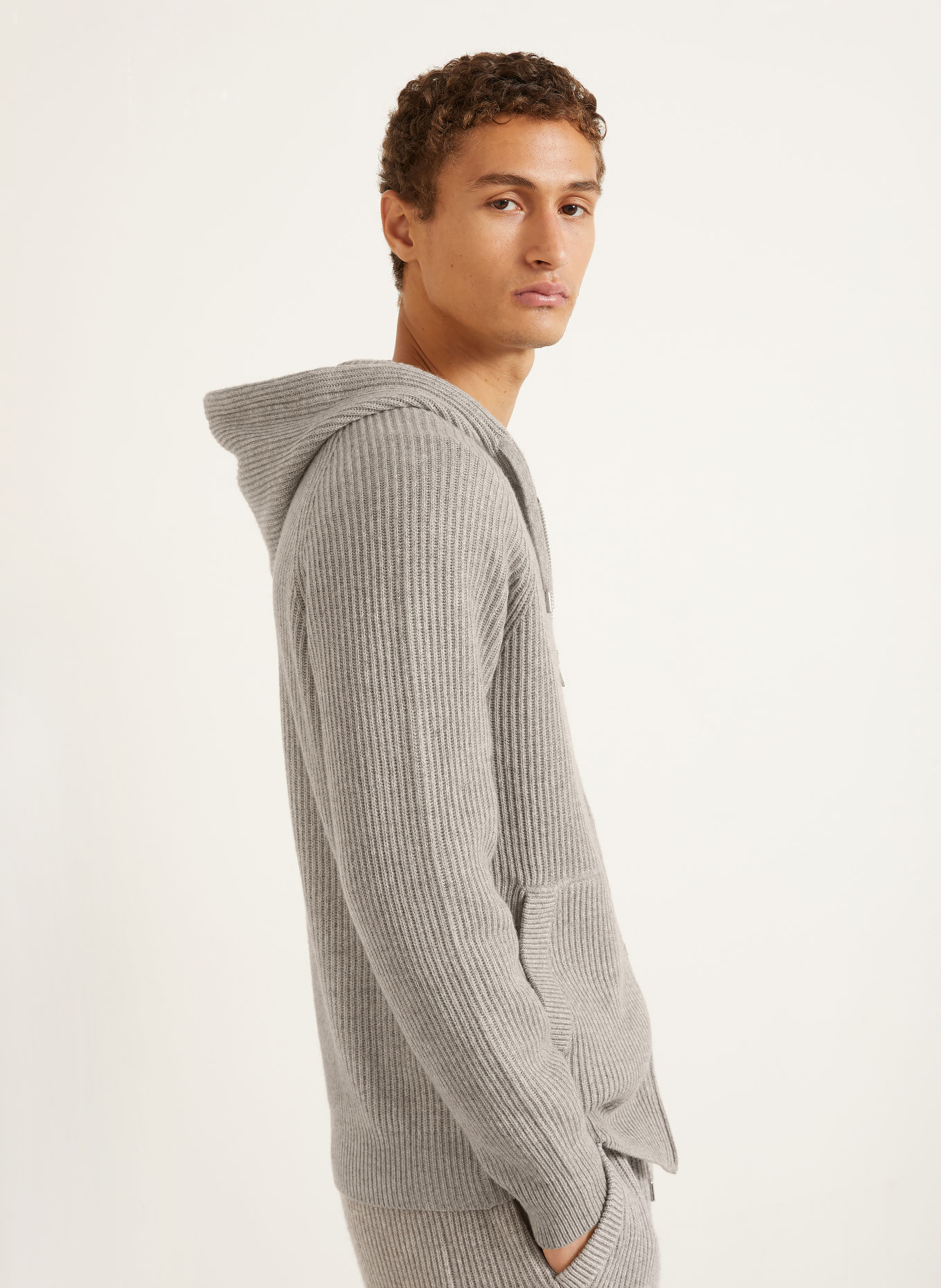 BRUNELLO CUCINELLI Strickjacke aus Cashmere: GRAU