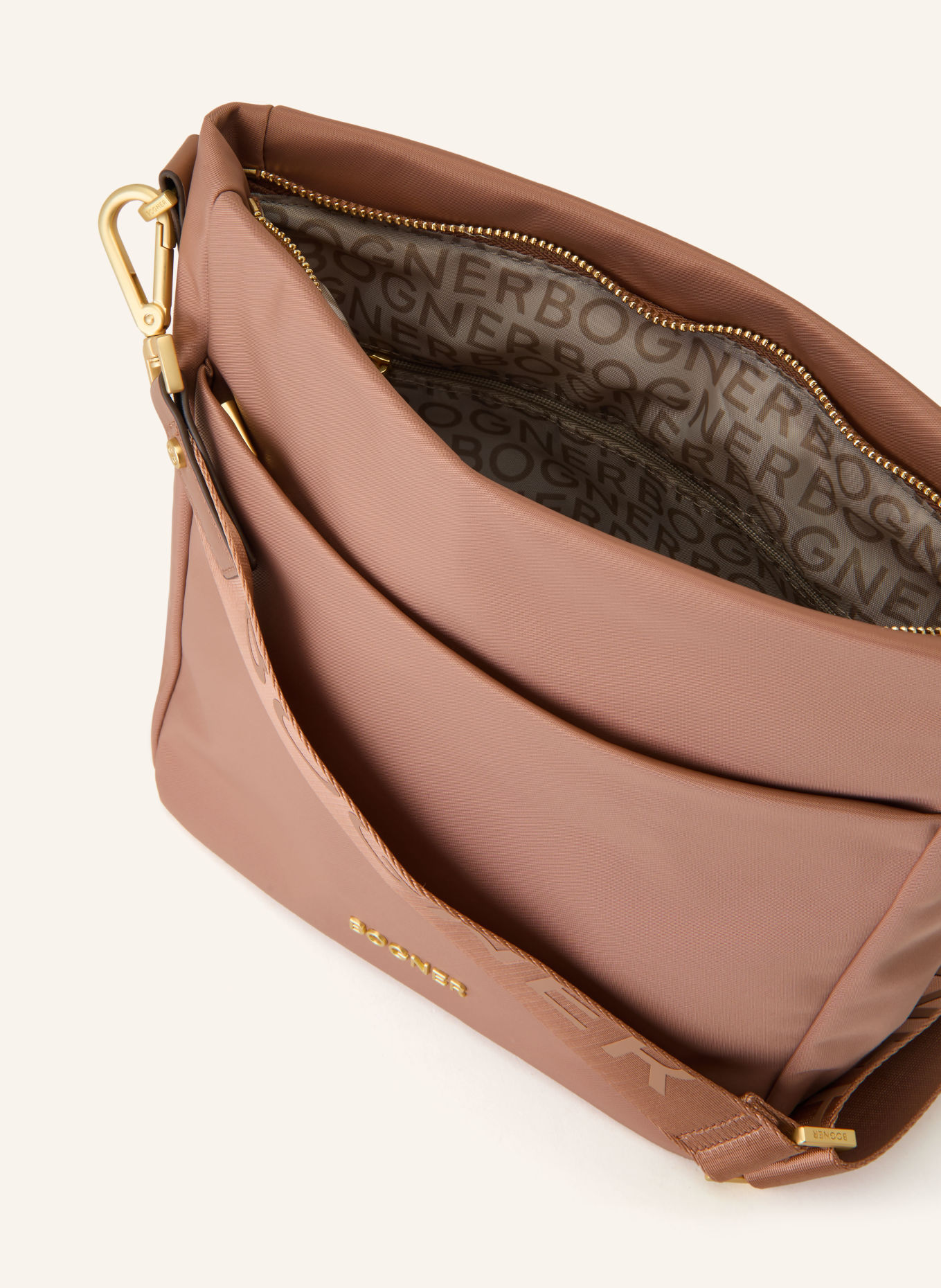 BOGNER Schoudertas KLOSTERS NEVE JUNA: VIEUX ROSE / GOUD