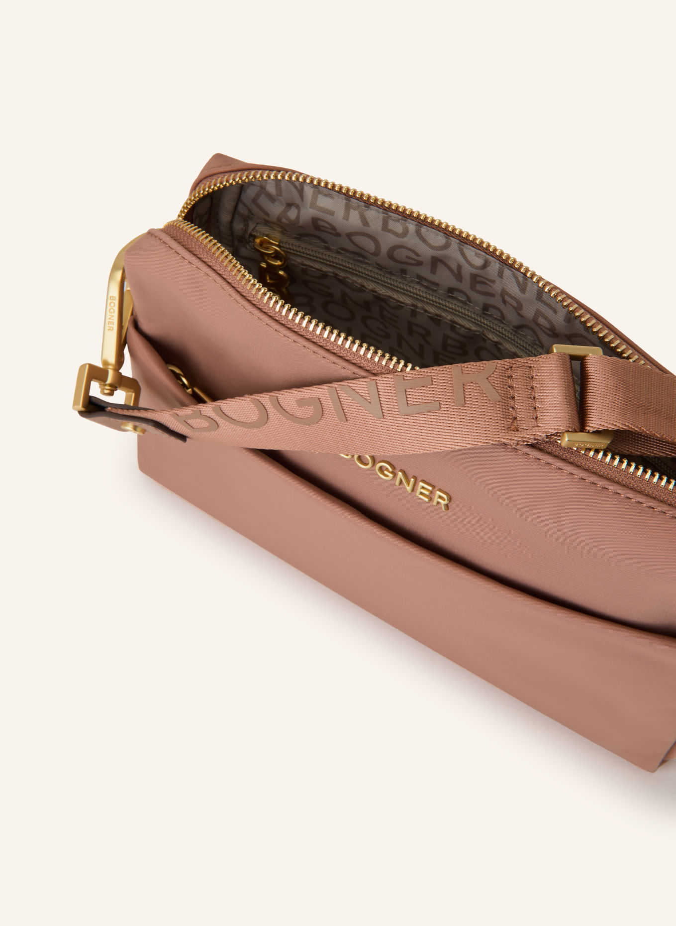 BOGNER Schoudertas KLOSTERS NEVE SITA: VIEUX ROSE / GOUD