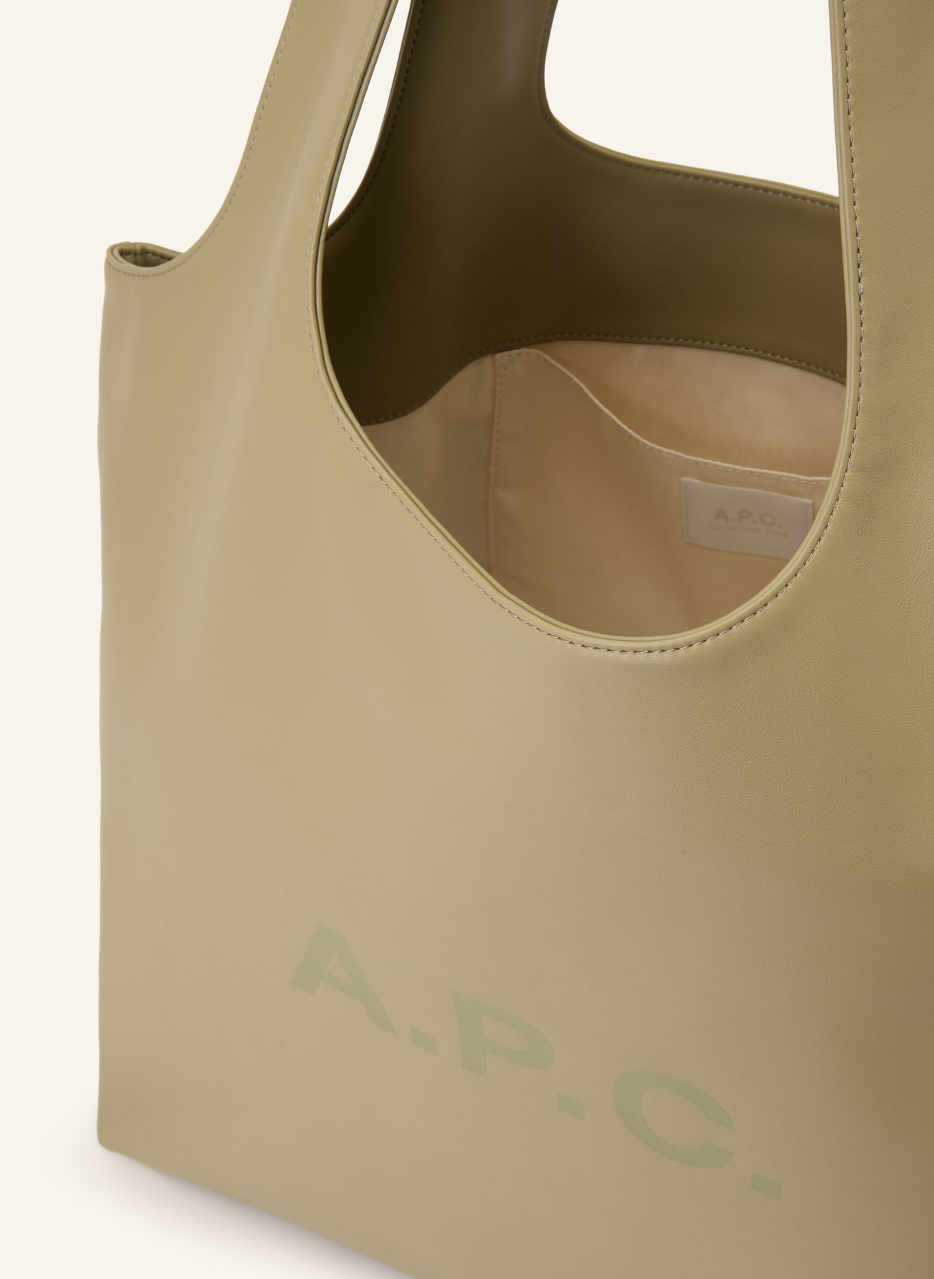A.P.C. Shopper NINON: HELLGRÜN