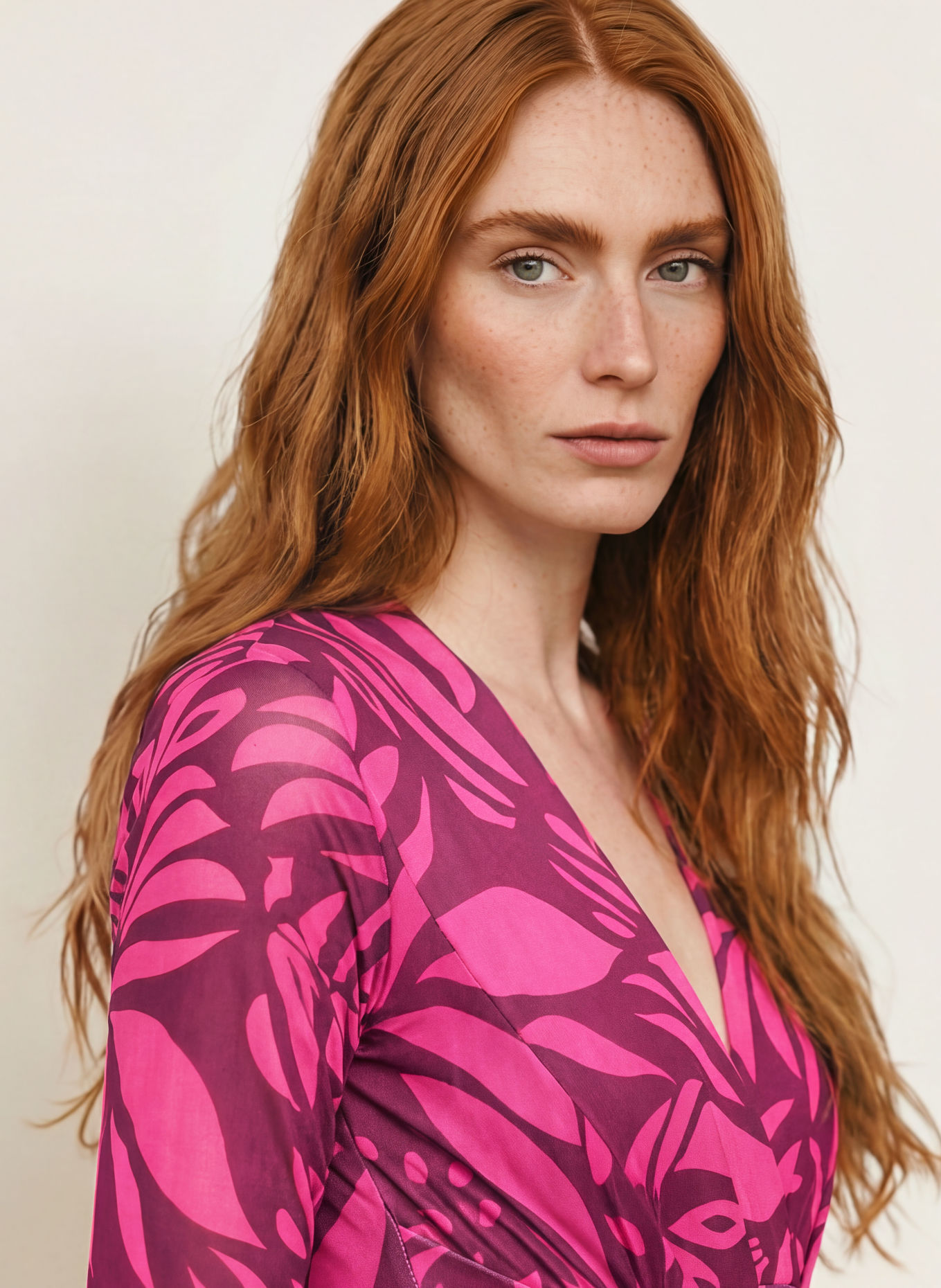 marivie T-shirt DAILY!: PINK / DARK PURPLE
