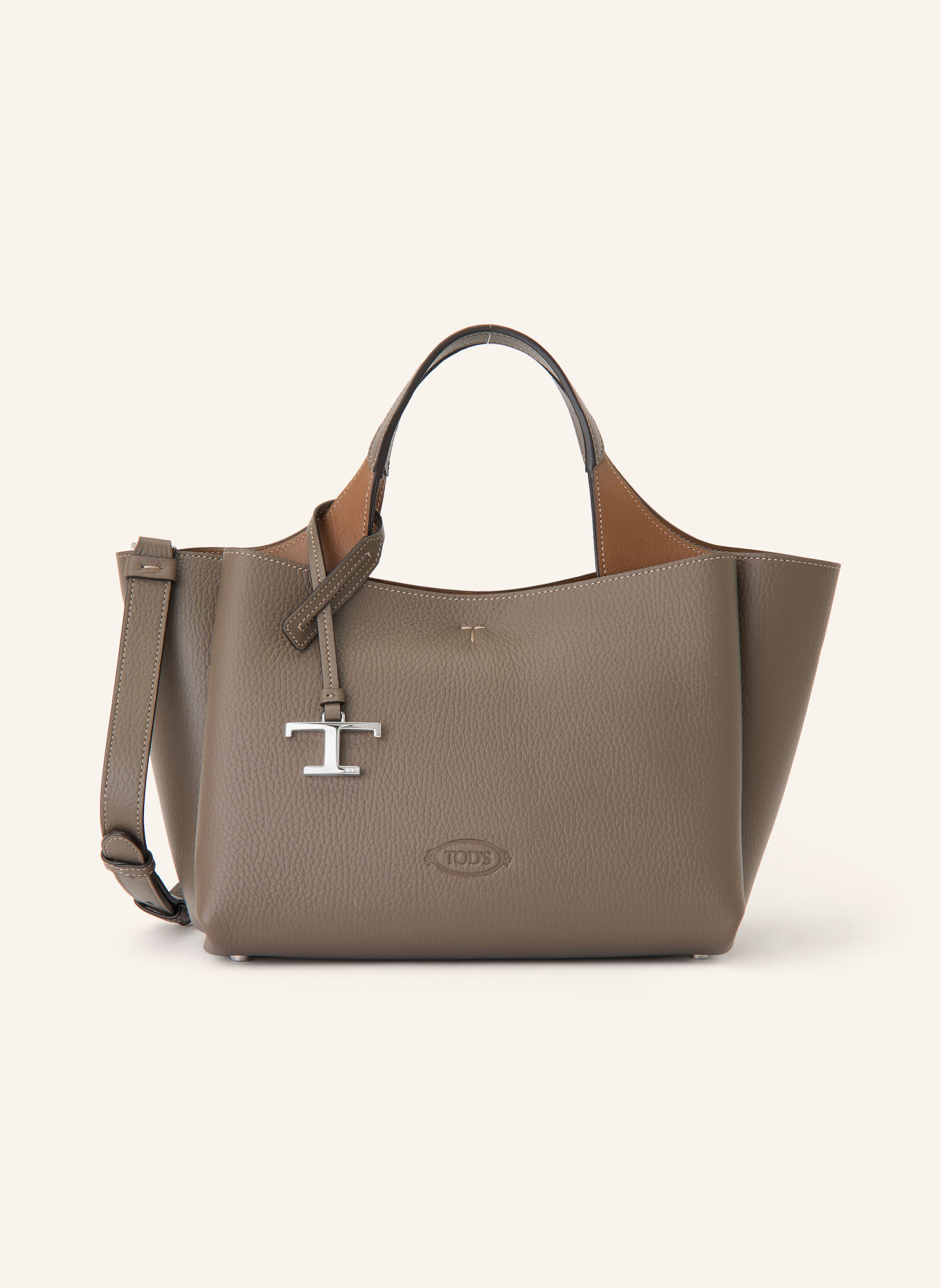 TOD'S Handtas MINI: TAUPE