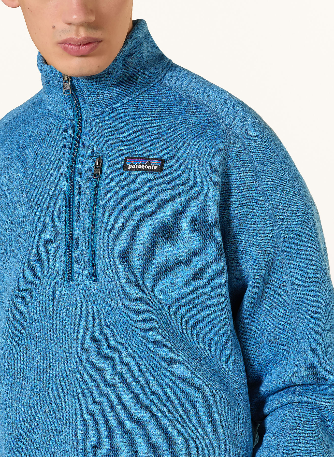 patagonia Fleece-Troyer BETTER SWEATER™: HELLBLAU