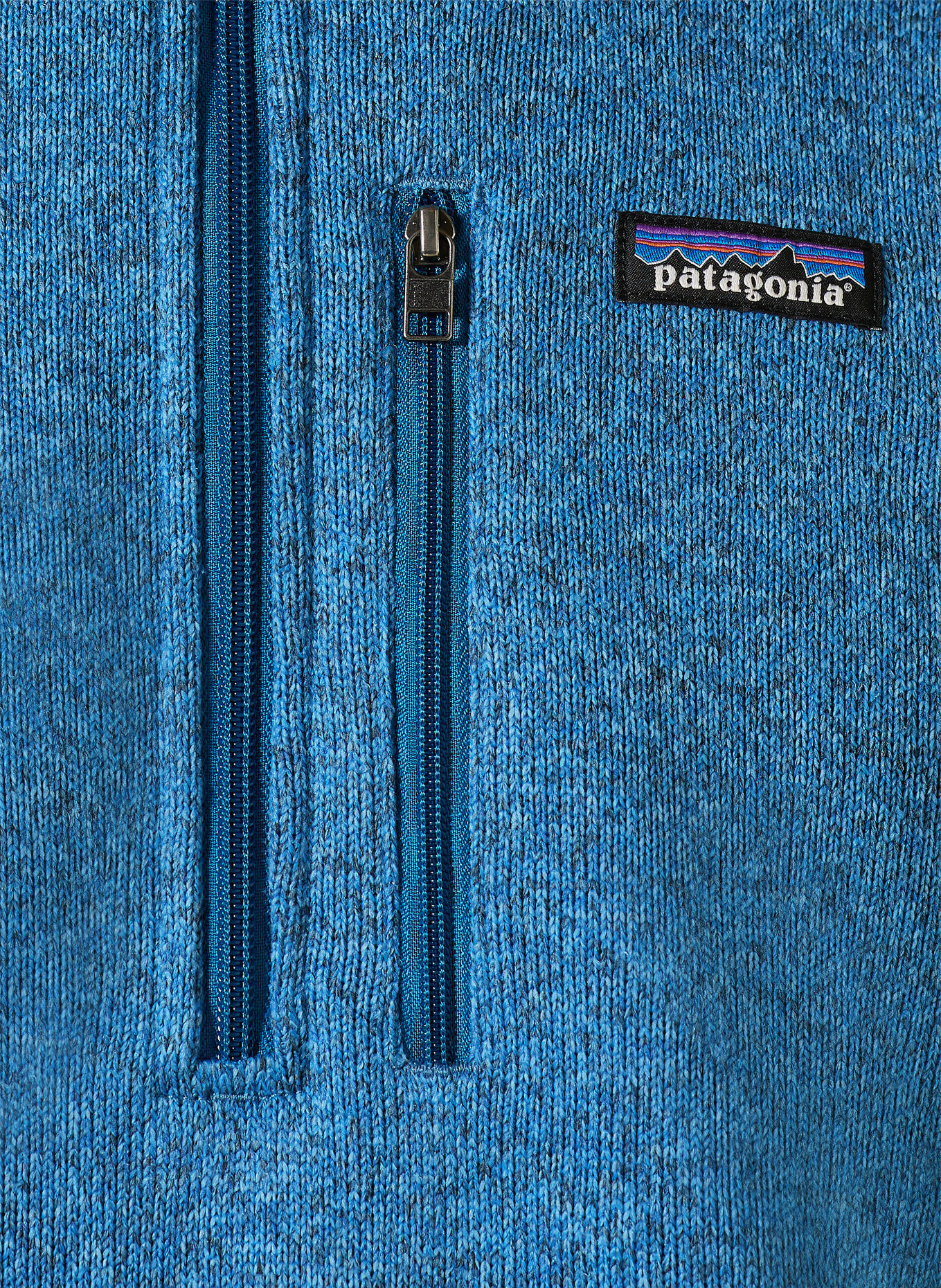 patagonia Fleece-Troyer BETTER SWEATER™: HELLBLAU