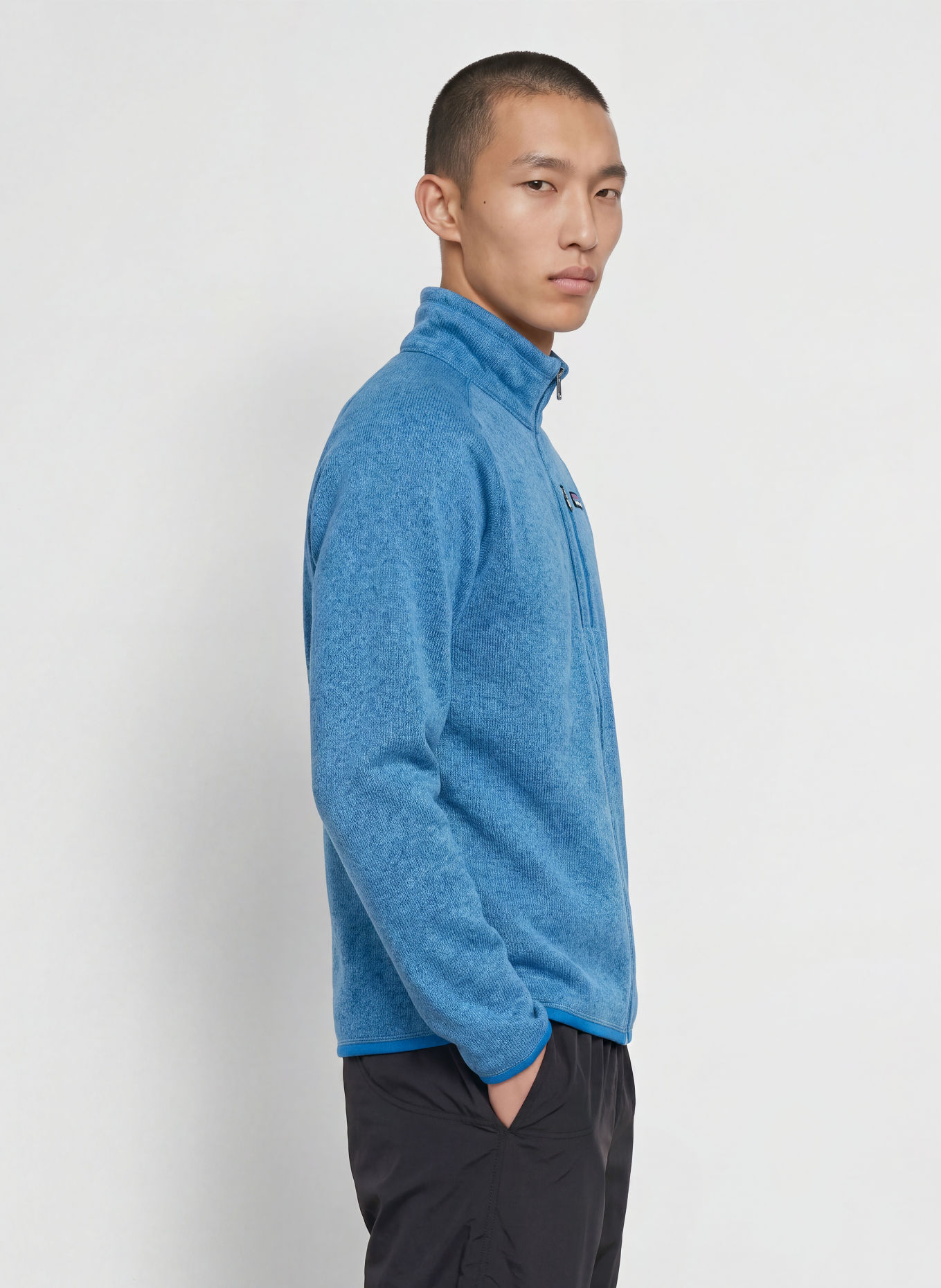 patagonia Fleece-Troyer BETTER SWEATER™: HELLBLAU