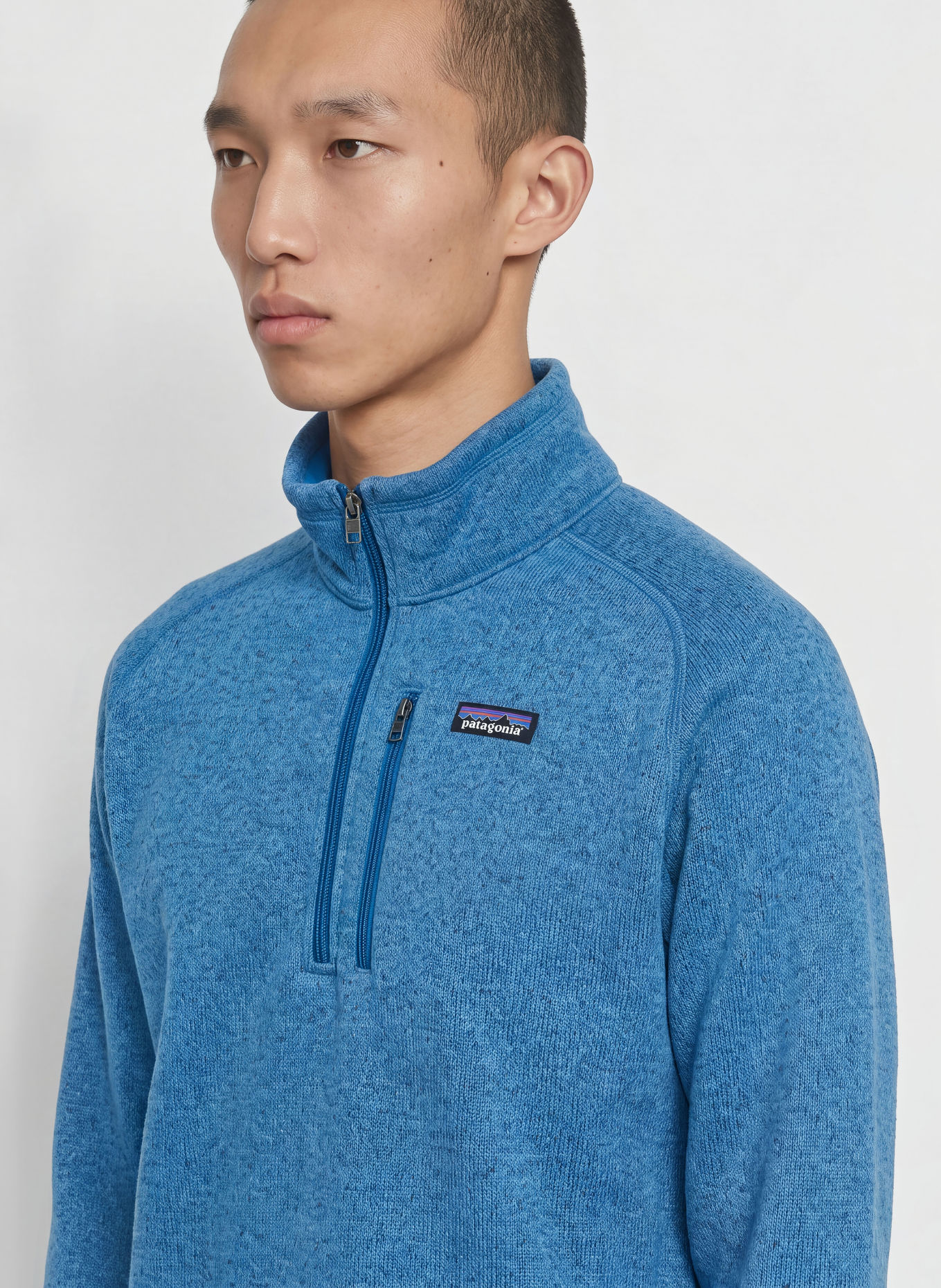 patagonia Fleece-Troyer BETTER SWEATER™: HELLBLAU