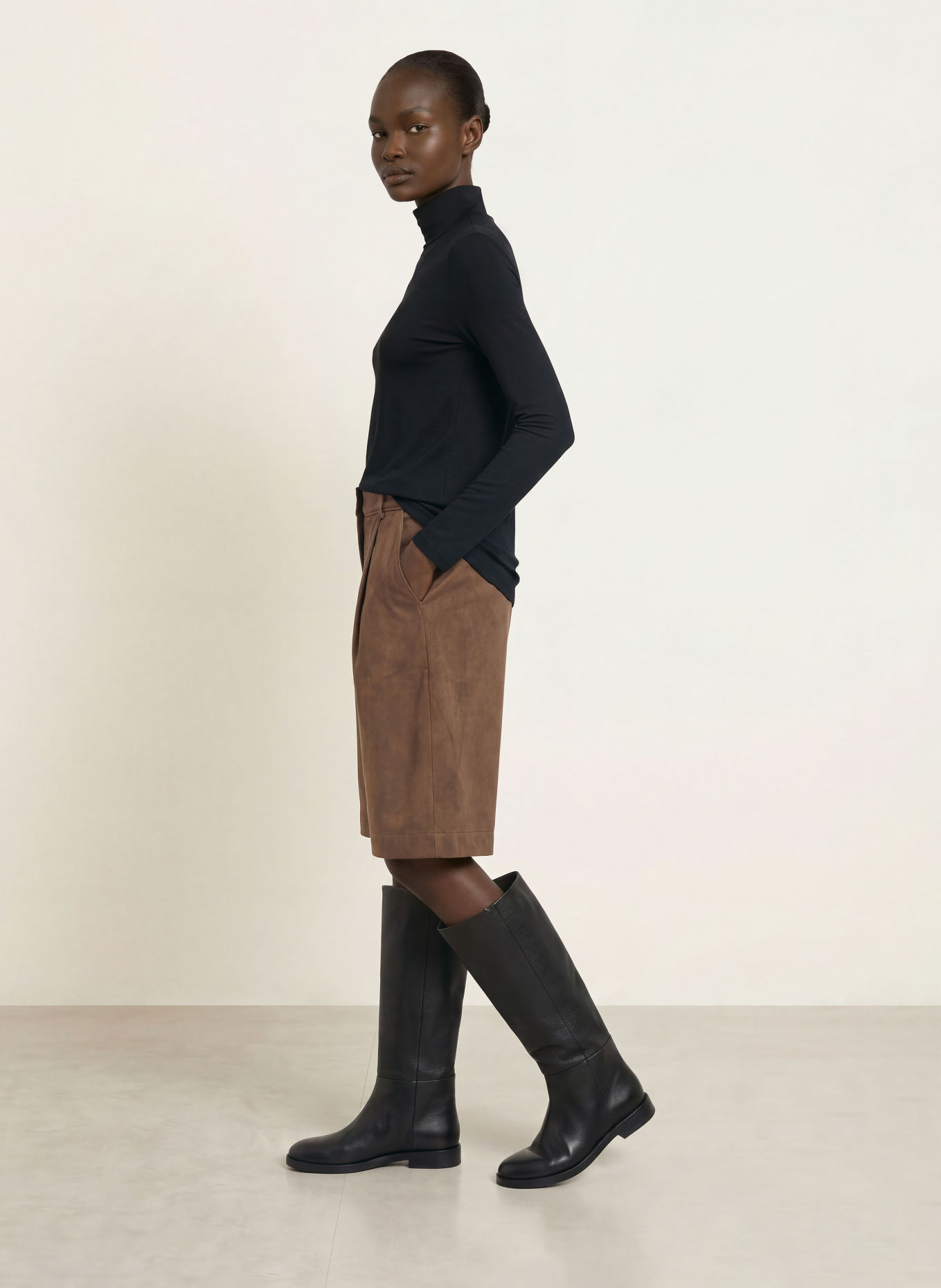 Stefan Brandt Longsleeve ELISA: ZWART