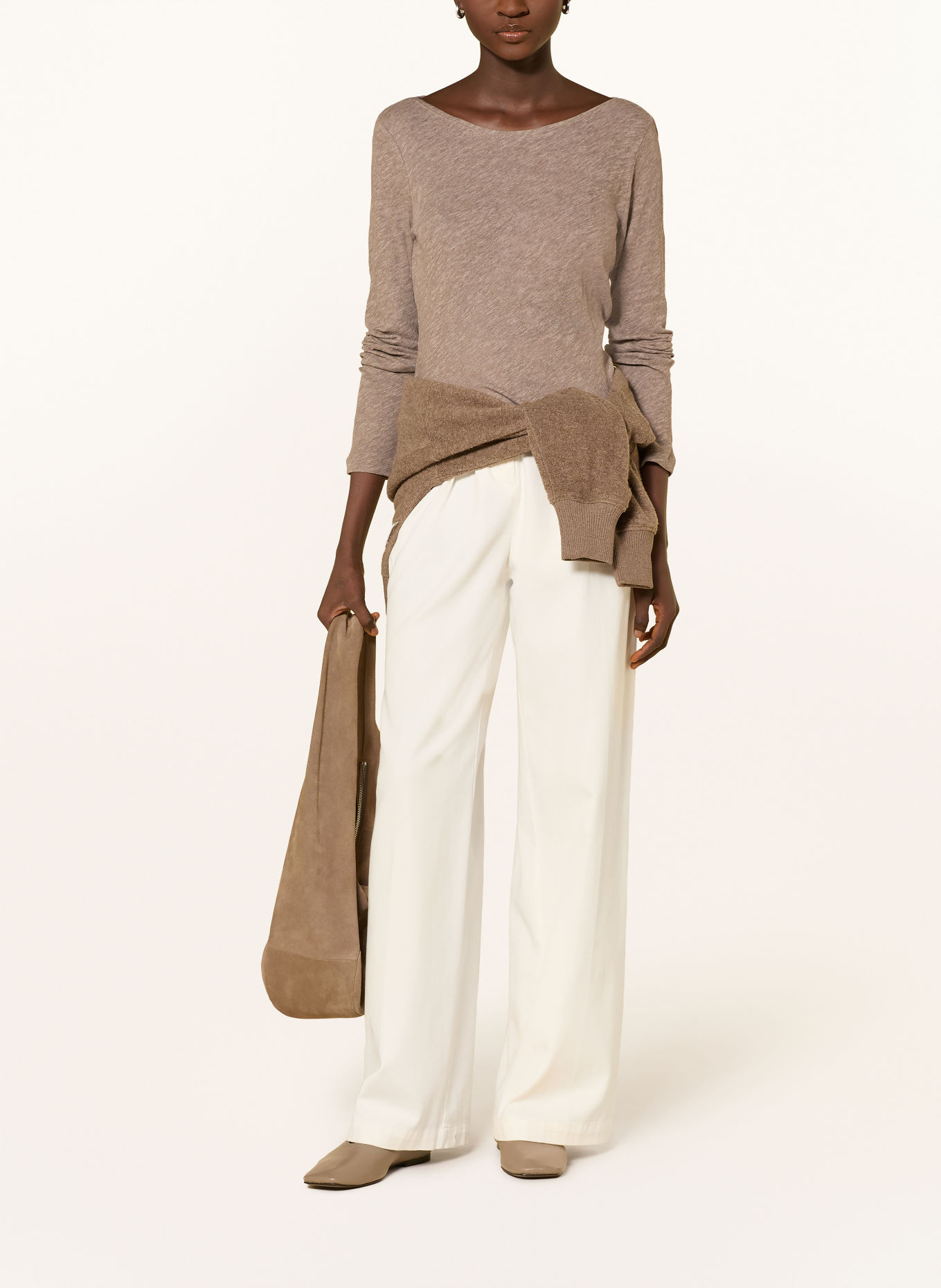 Marc O'Polo Longsleeve: TAUPE