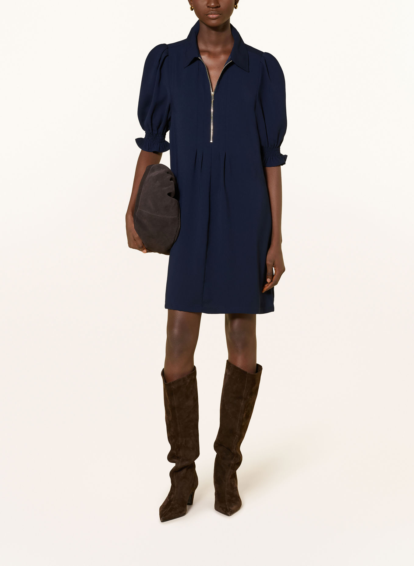 Phase Eight Jurk CANDICE: DONKERBLAUW