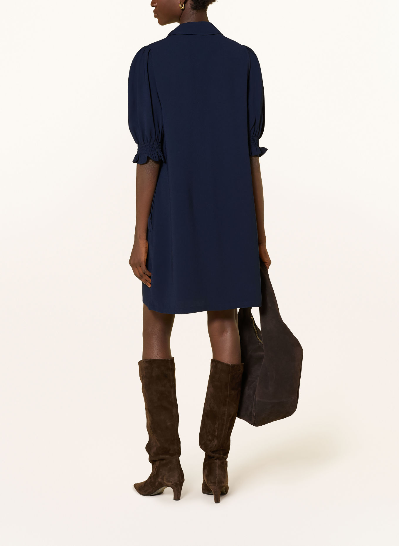 Phase Eight Jurk CANDICE: DONKERBLAUW