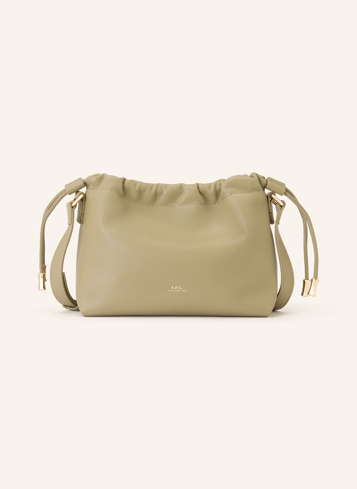 A.P.C. Beuteltasche NINON MINI: HELLGRÜN