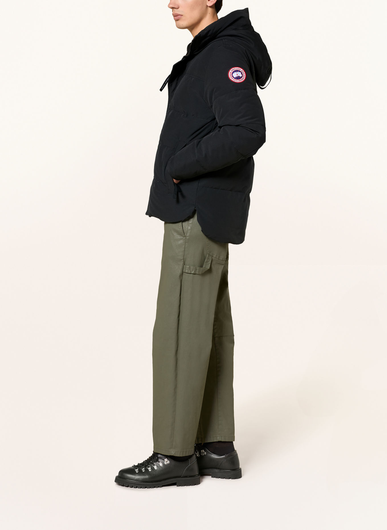 CANADA GOOSE Daunenjacke MACMILLAN: SCHWARZ