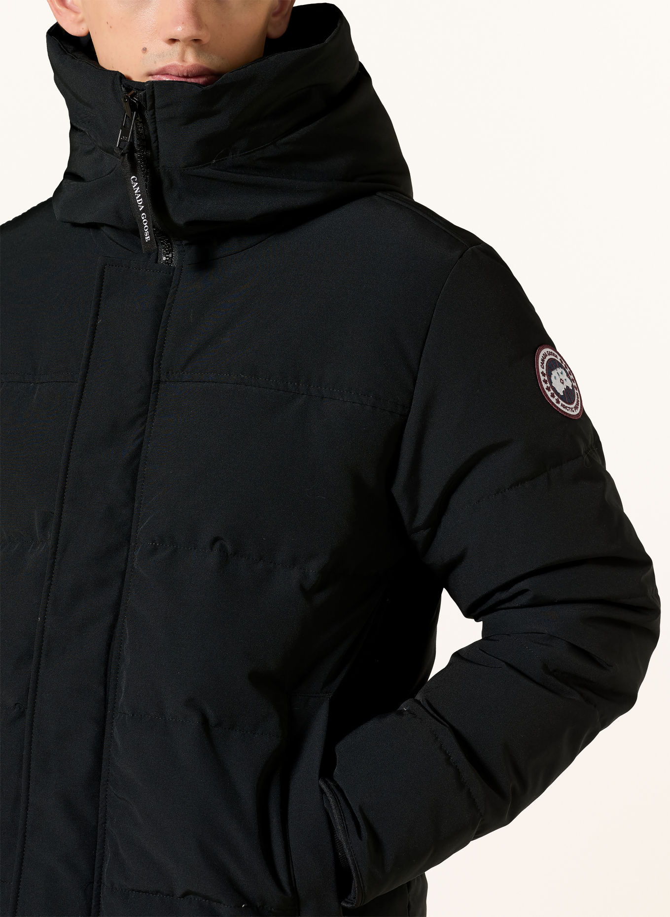 CANADA GOOSE Daunenjacke MACMILLAN: SCHWARZ